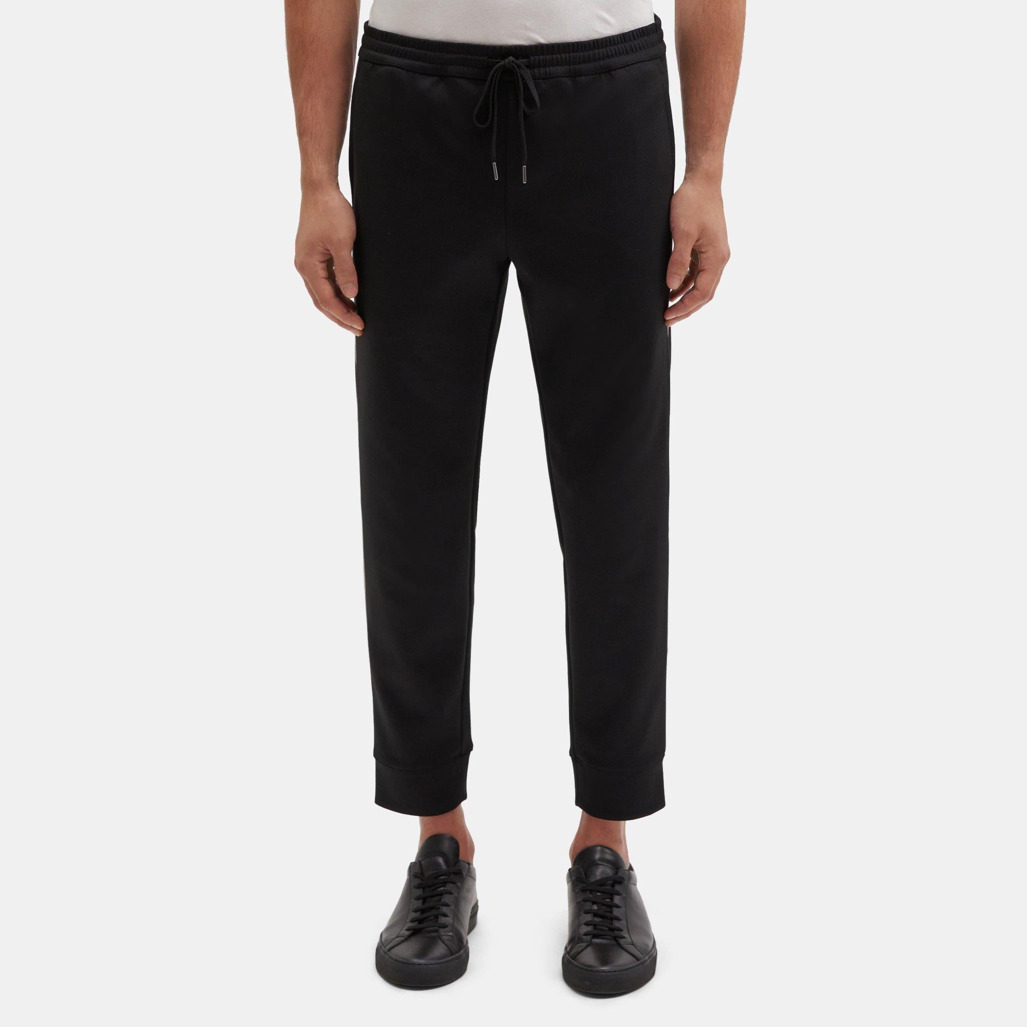 Double-Knit Jersey Jogger Pant | Theory Outlet
