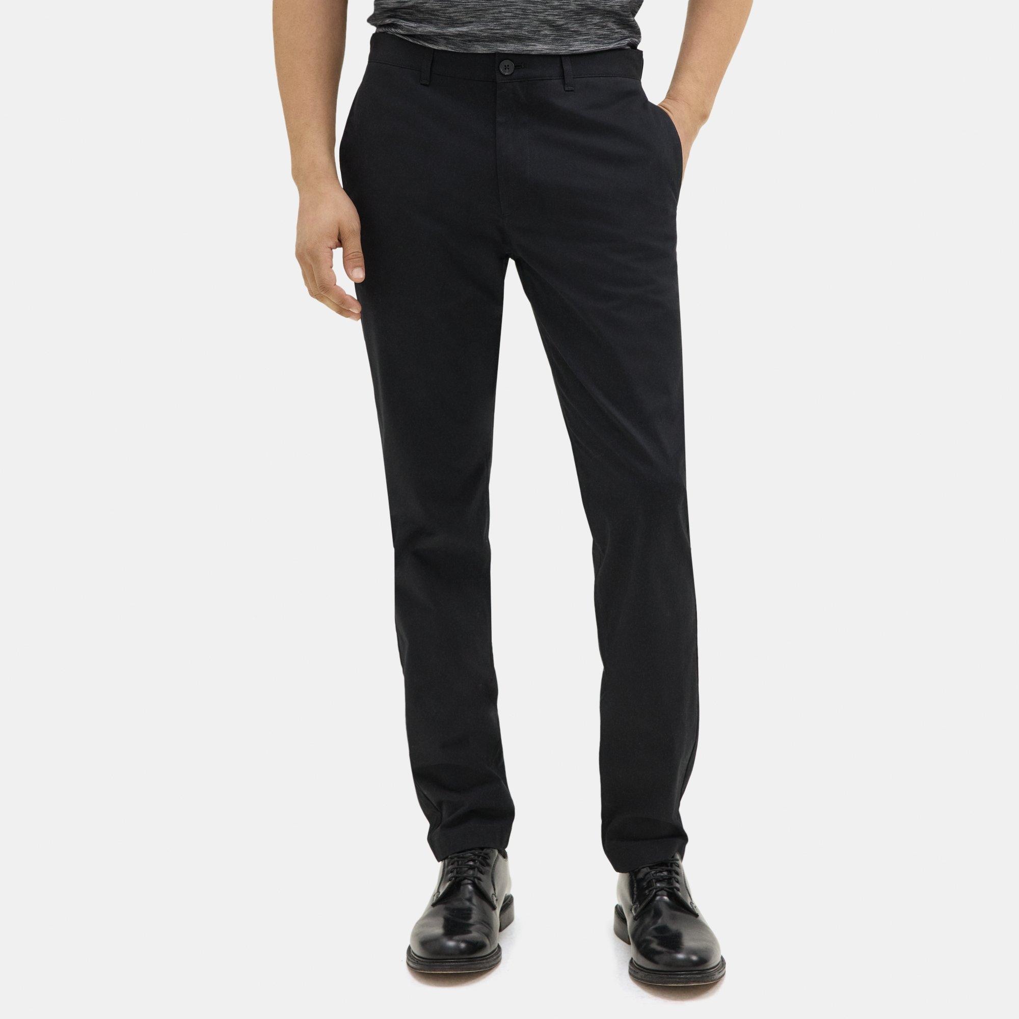 Stretch Cotton Twill Classic-Fit Pant | Theory Outlet