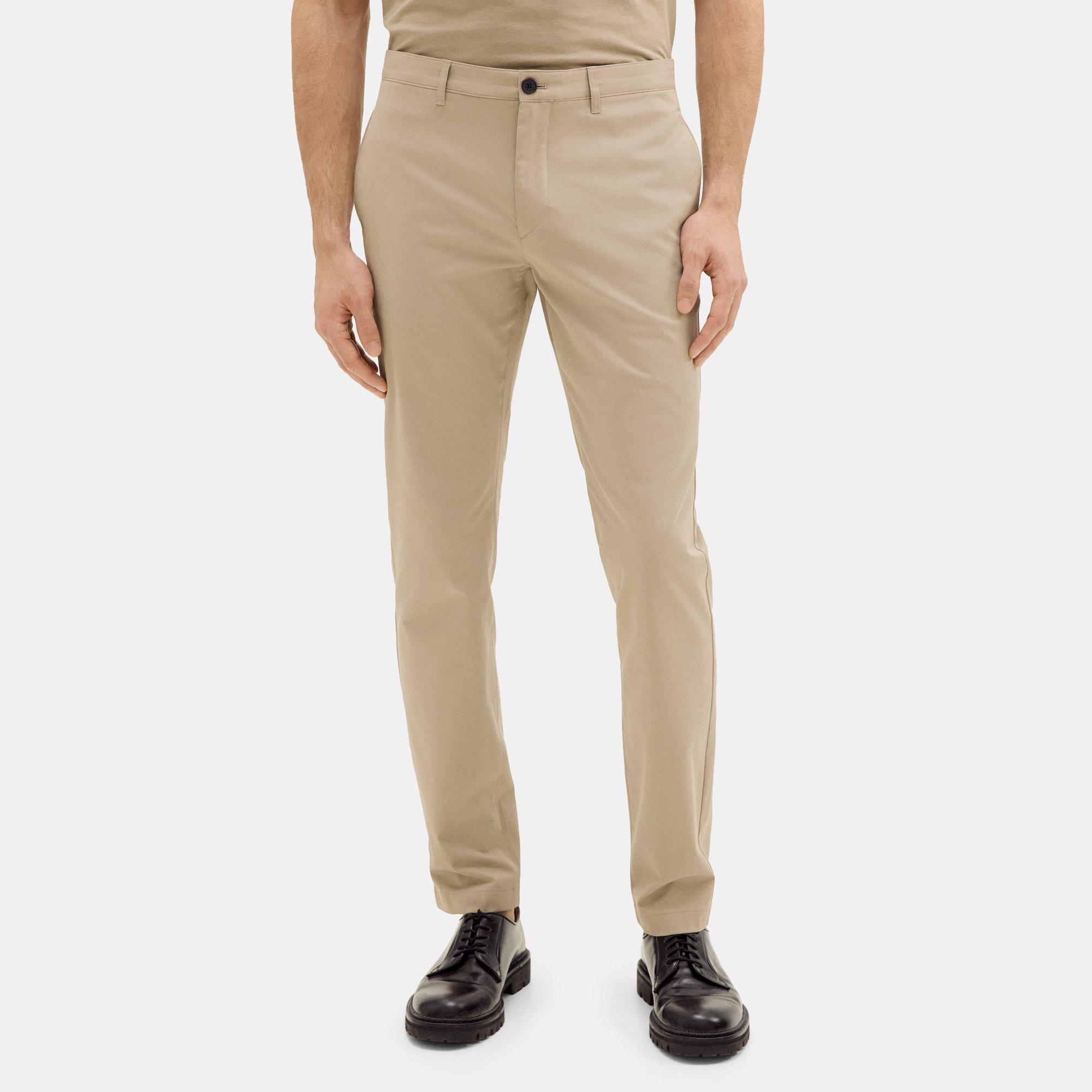 띠어리 Theory Classic-Fit Pant in Stretch Cotton Twill,BARK