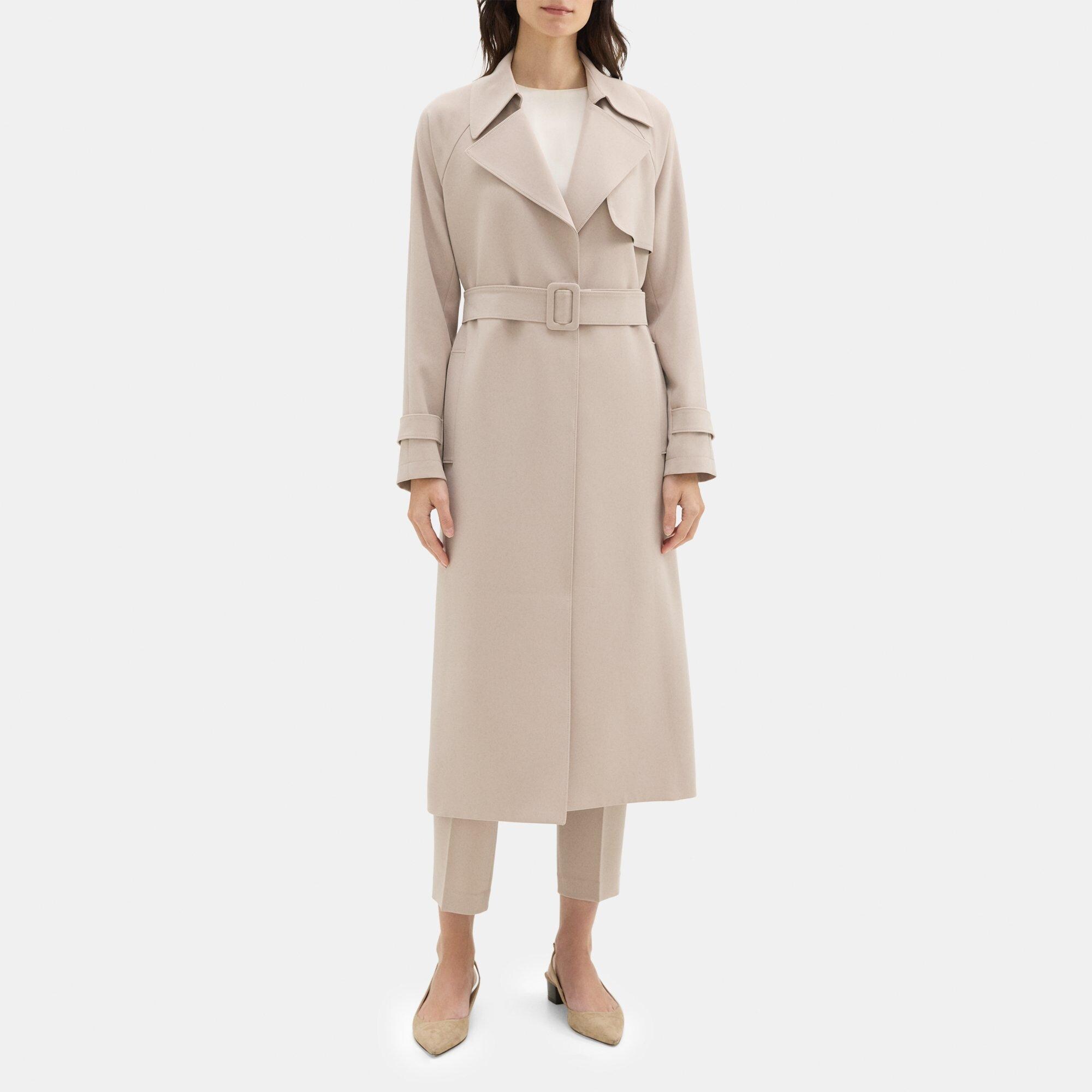 Crepe duster coat hotsell