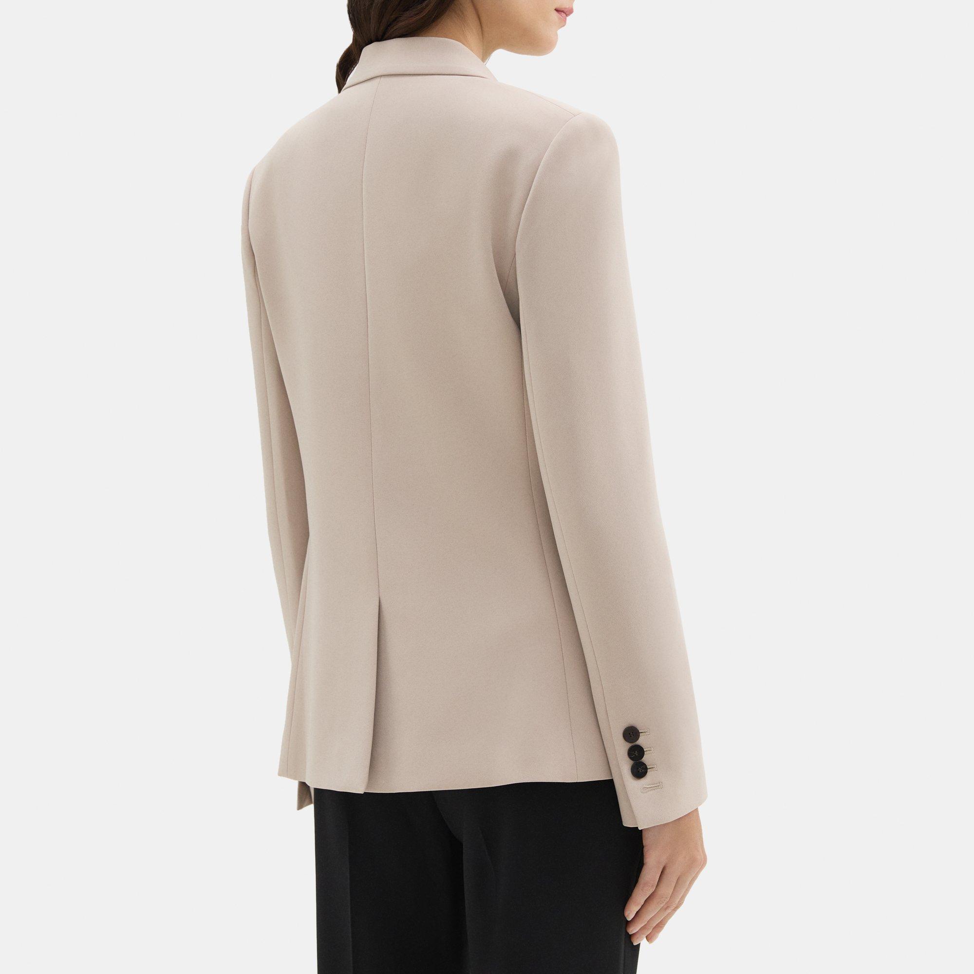 Crepe Classic Blazer | Theory Outlet