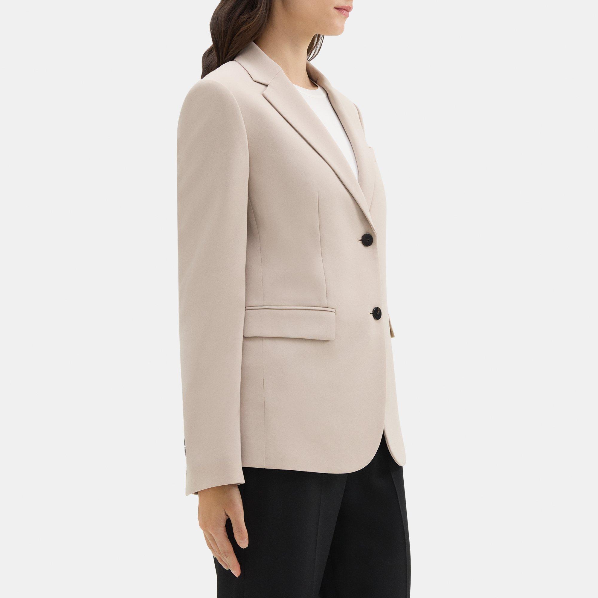 Crepe Classic Blazer | Theory Outlet