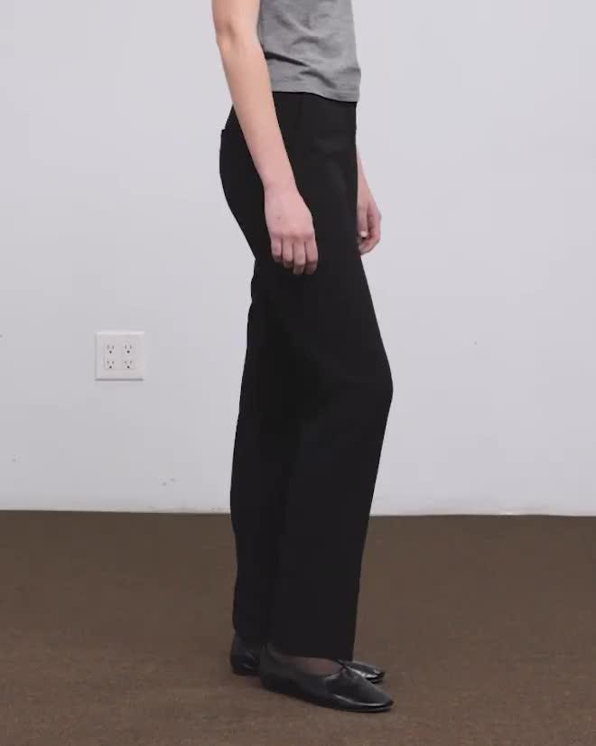Women's Treeca Pull-On Pant in Admiral Crepe | Theory