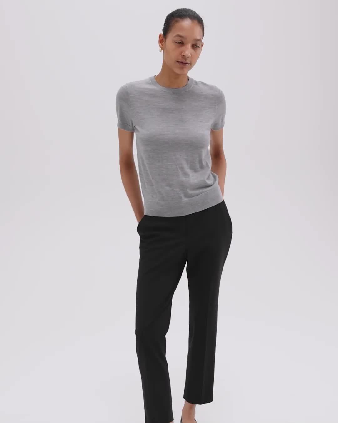 Treeca Pant in Good Wool