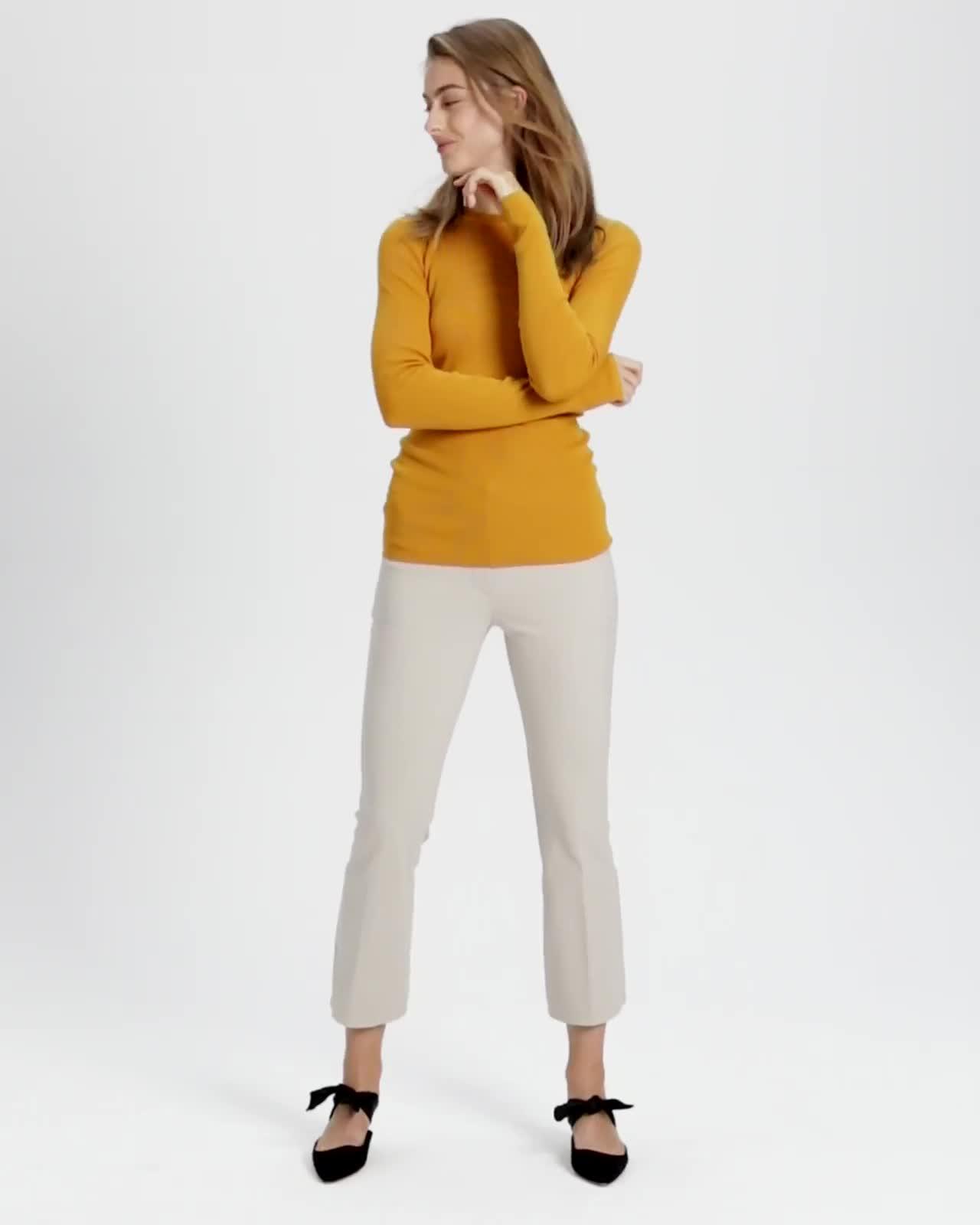 Stretch Cotton Kick Pant