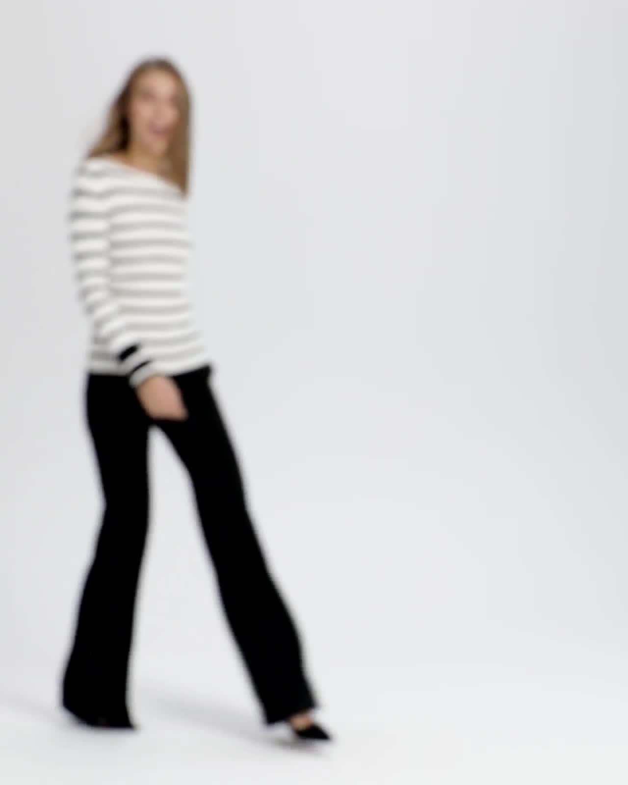 Striped Crewneck Pullover