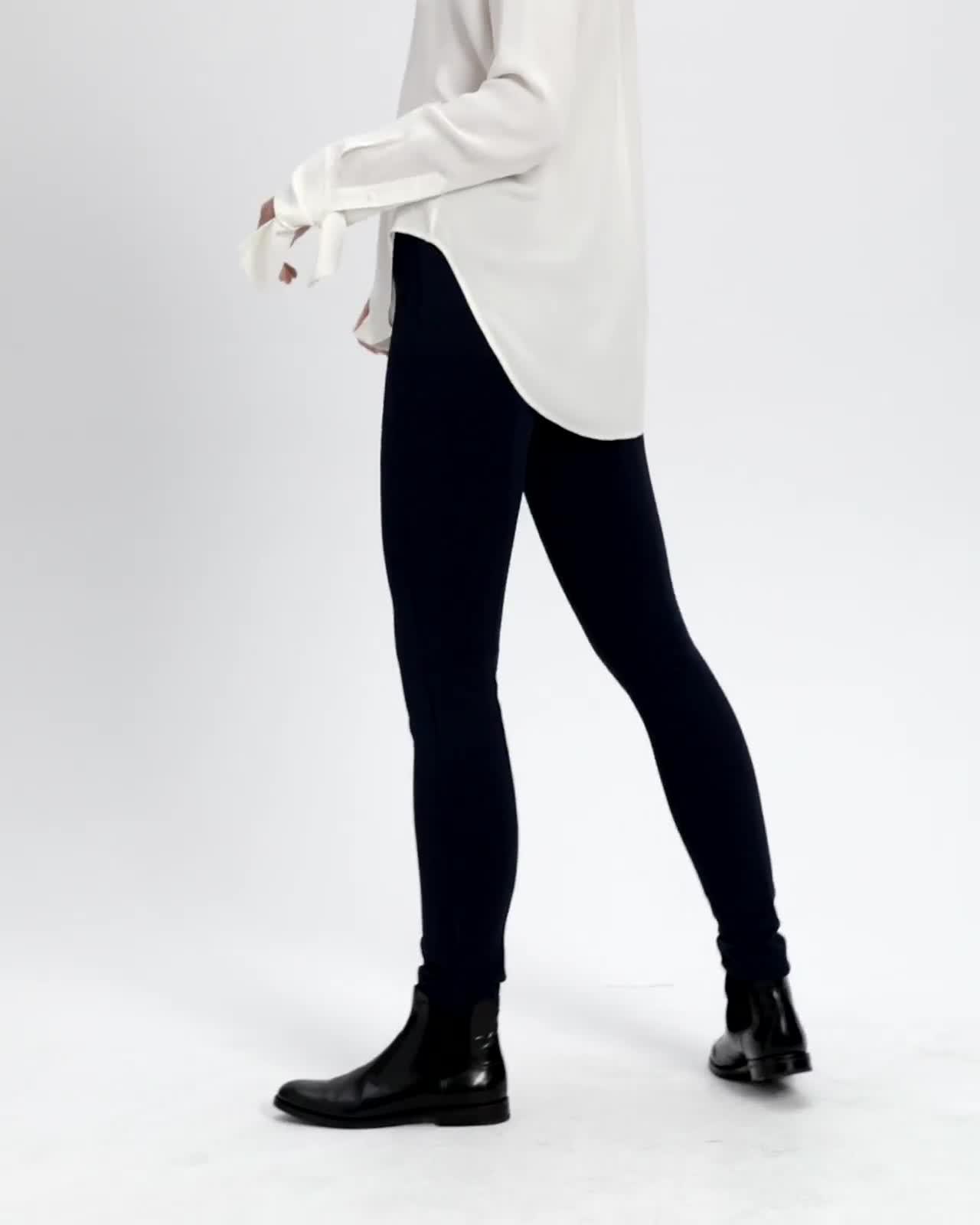 Technical Knit Clean Cigarette Pant
