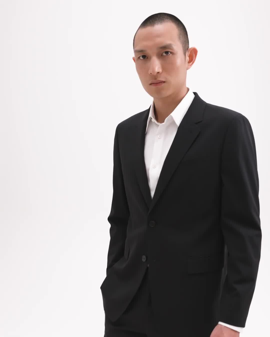 Chambers Blazer in Stretch Wool