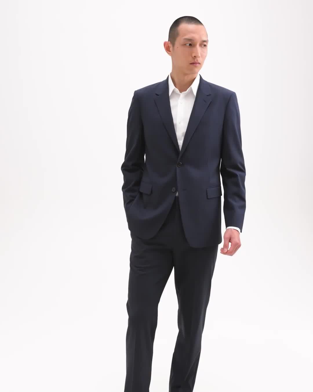 Chambers Blazer in Stretch Wool