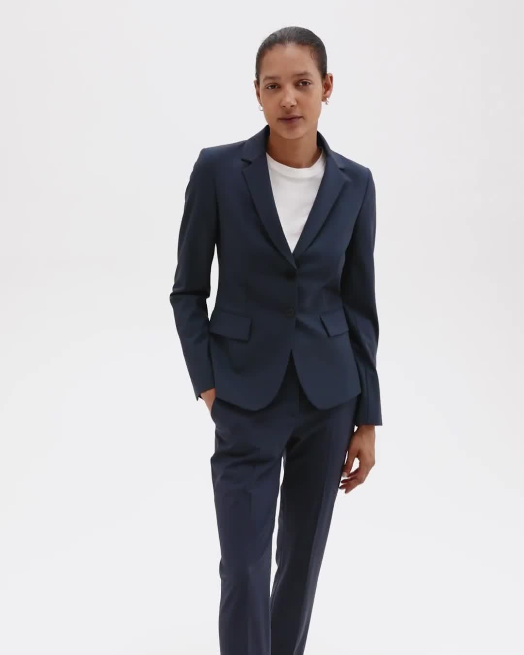 Carissa Blazer in Good Wool