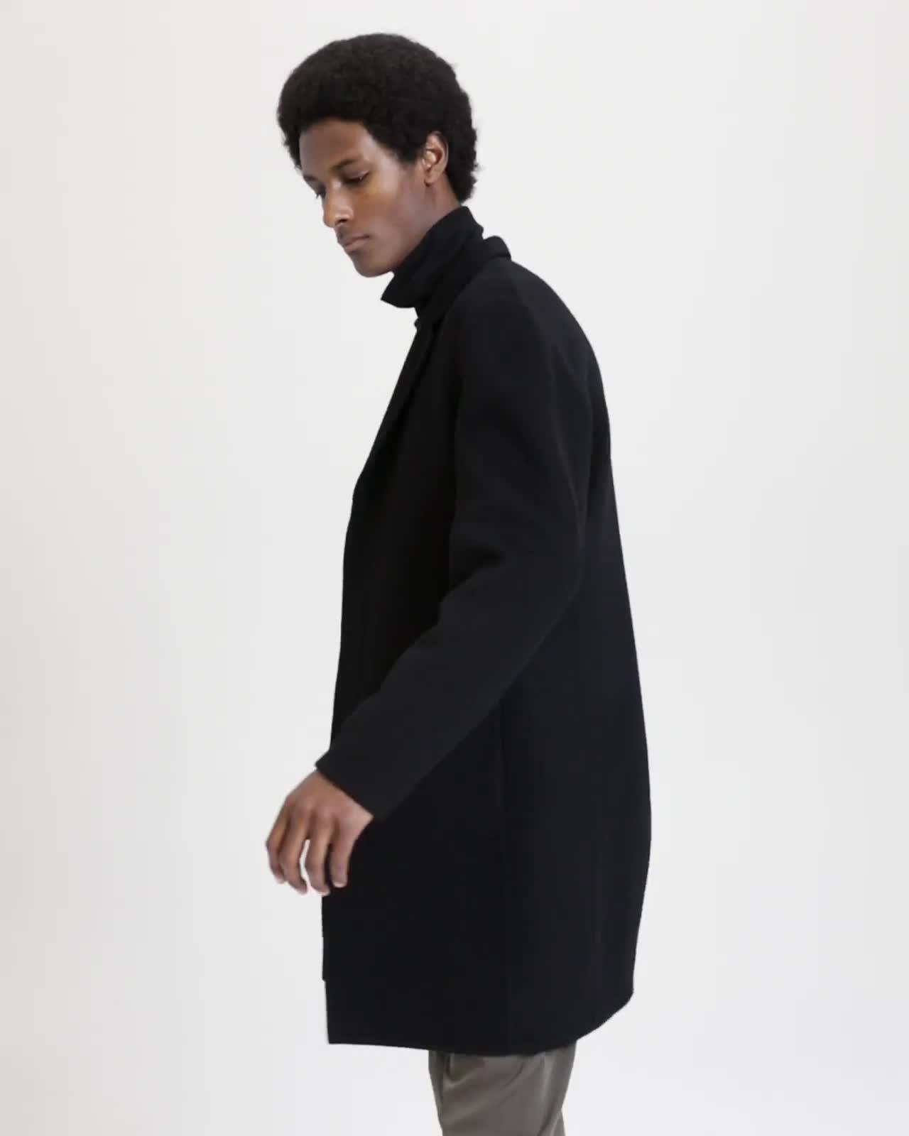Double-Faced Cashmere Coat