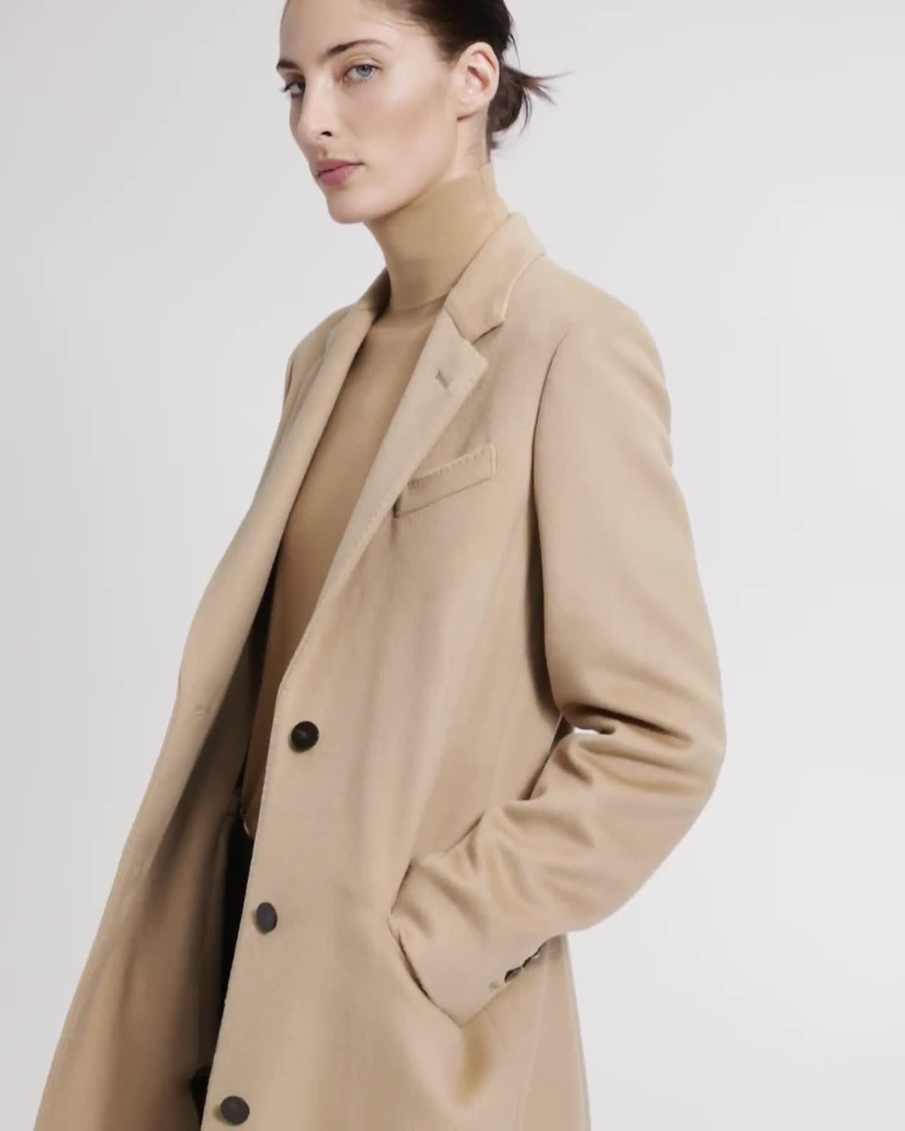 Classic Coat in Cashmere | Theory