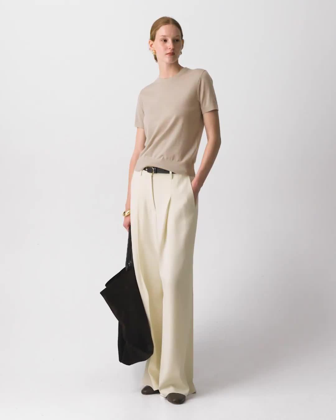 Sweater Tee in Regal Wool