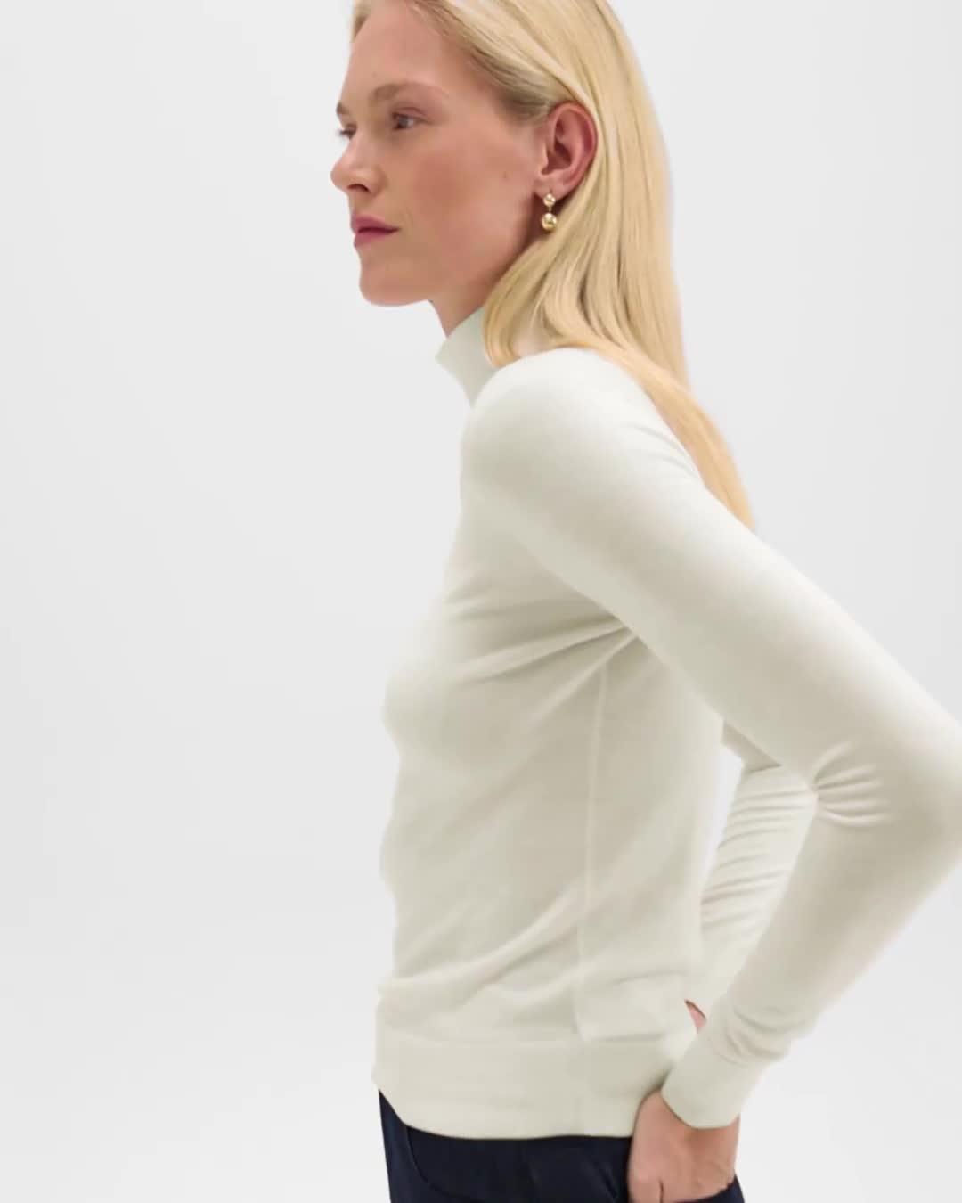 Turtleneck Sweater in Regal Wool