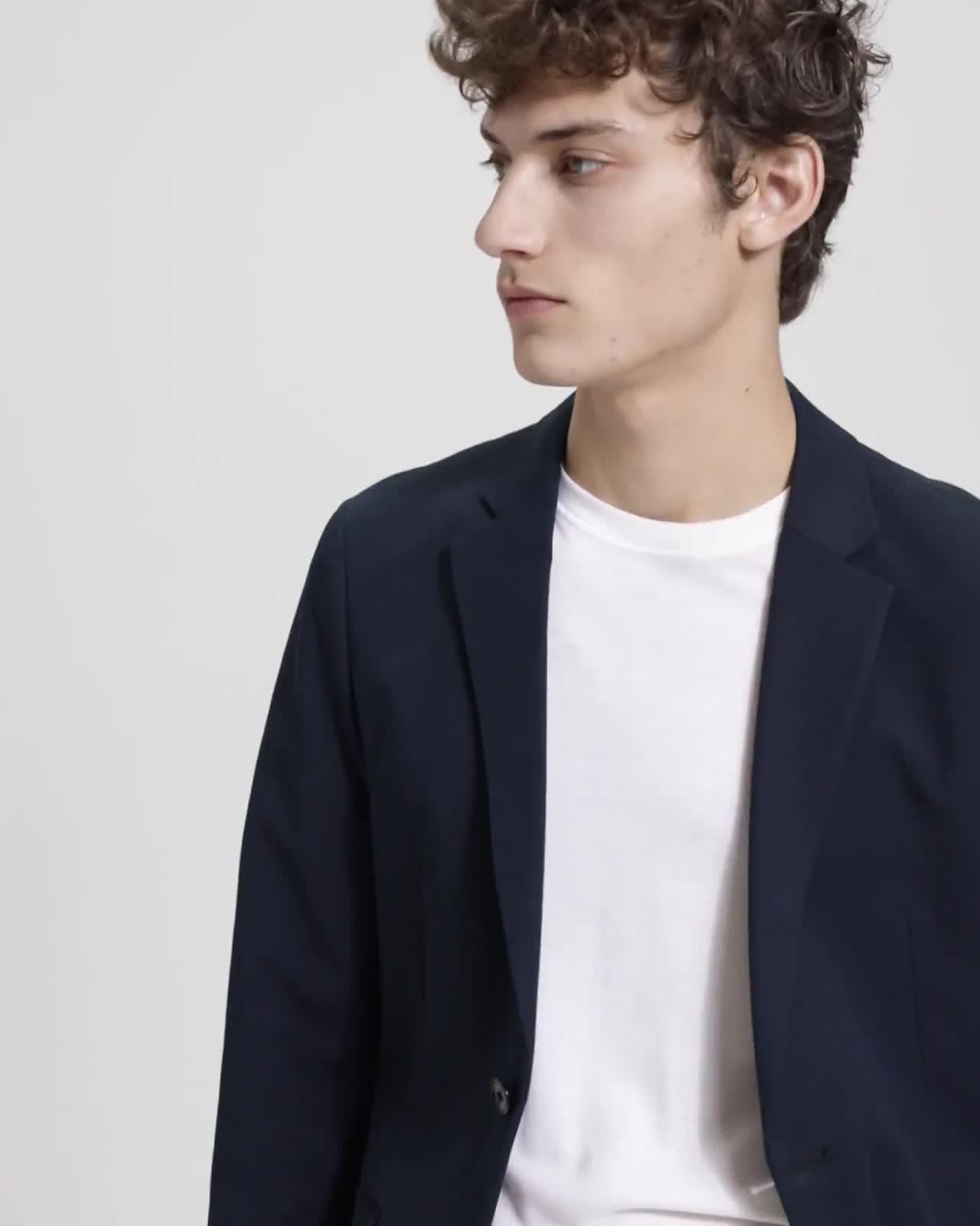 Zaine Pant in Double Stretch Cotton