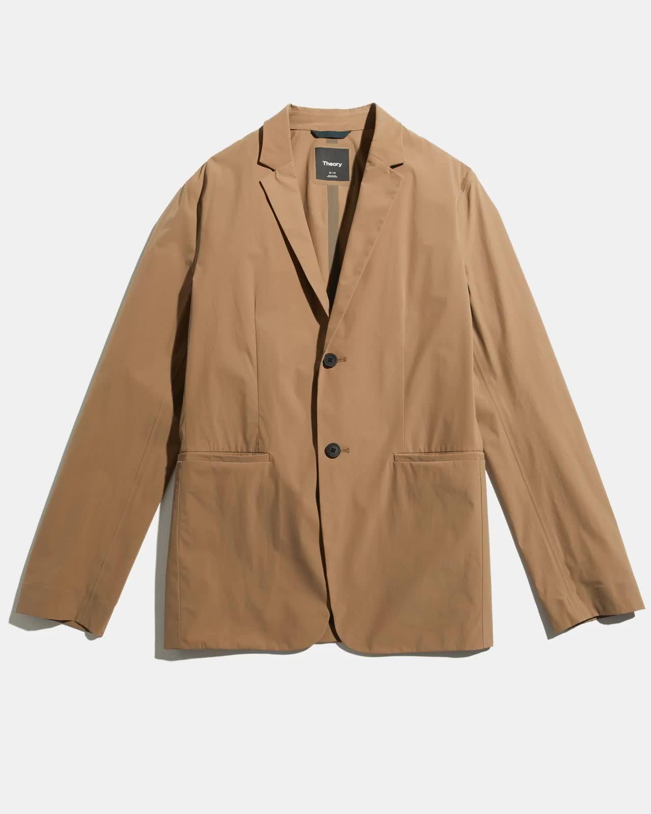 Paper Nylon Euclid Packable Blazer | Theory