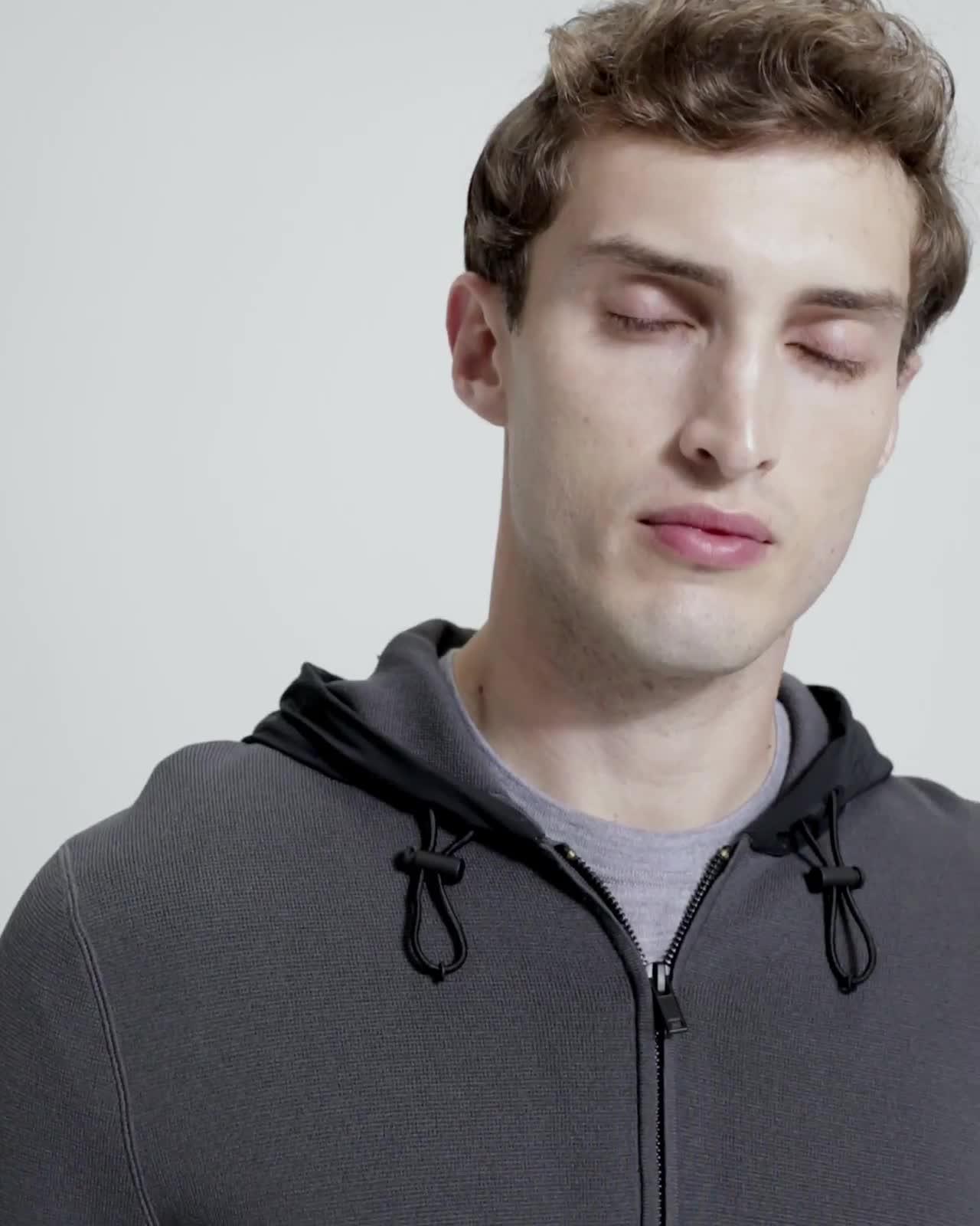 Neoprene Zip Hoodie