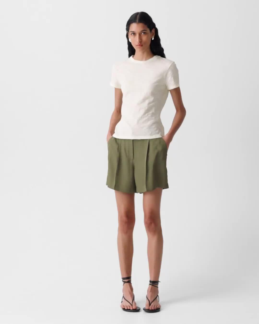 Tiny Tee in Organic Slub Cotton