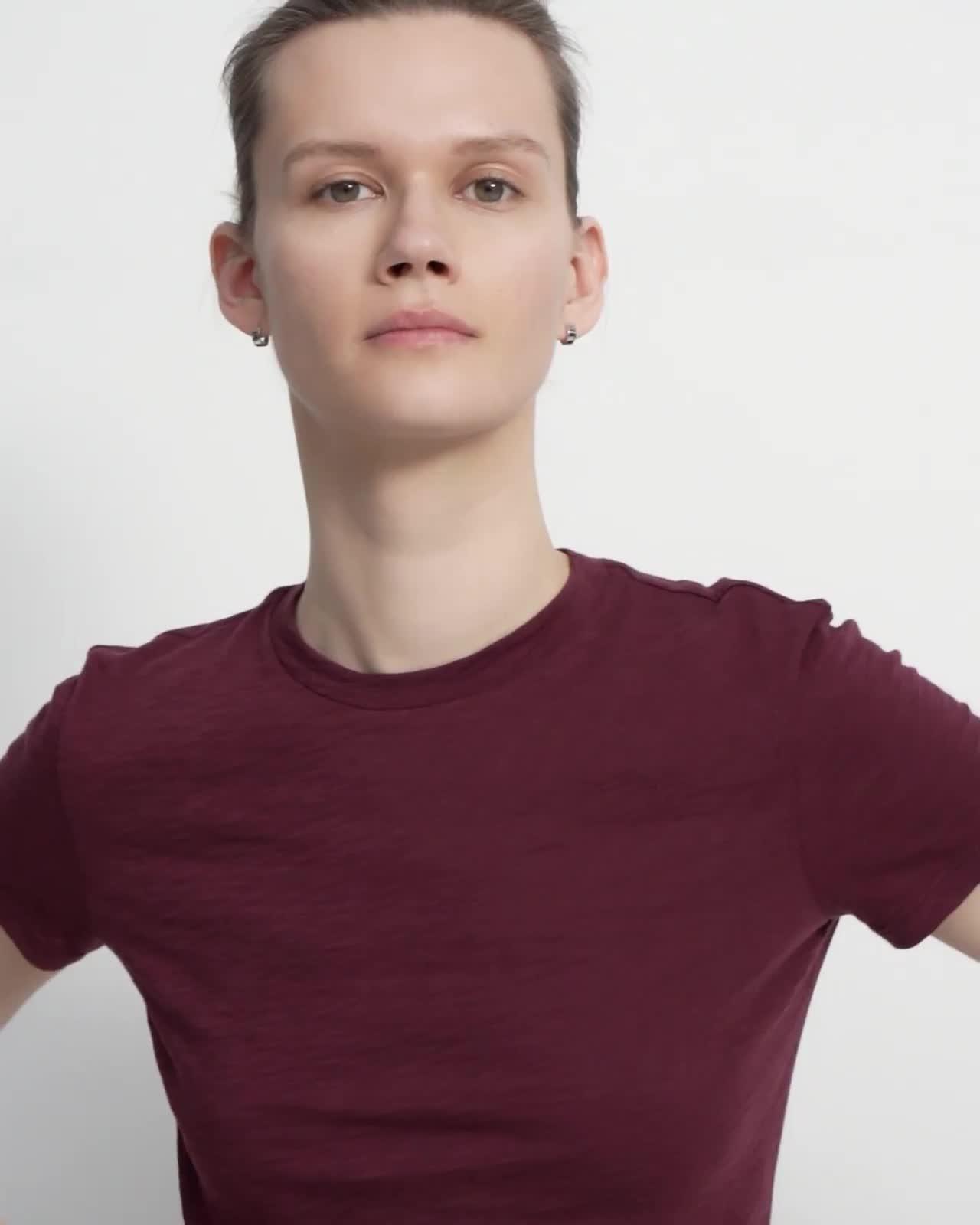 Tiny Tee in Organic Slub Cotton