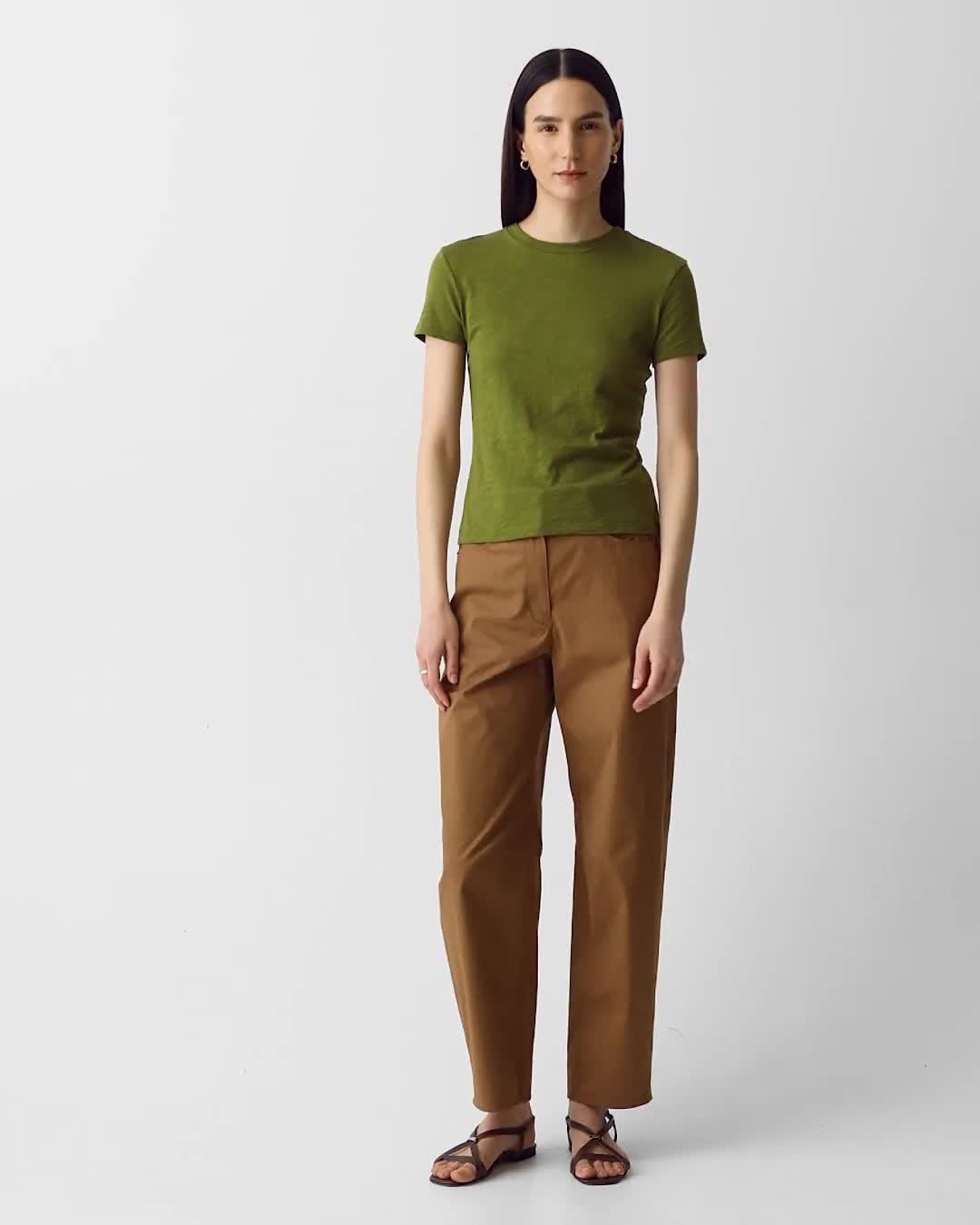 Tiny Tee in Organic Slub Cotton