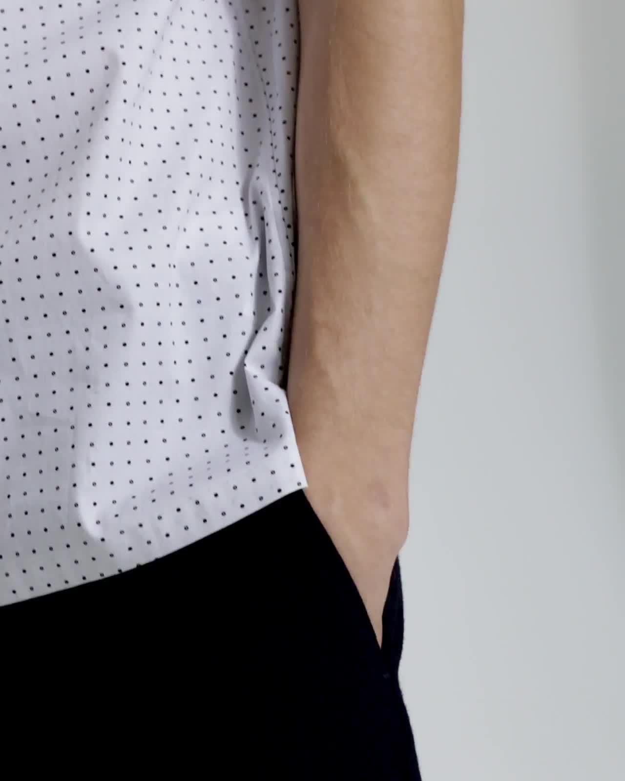 Sphere Print Irving Shirt