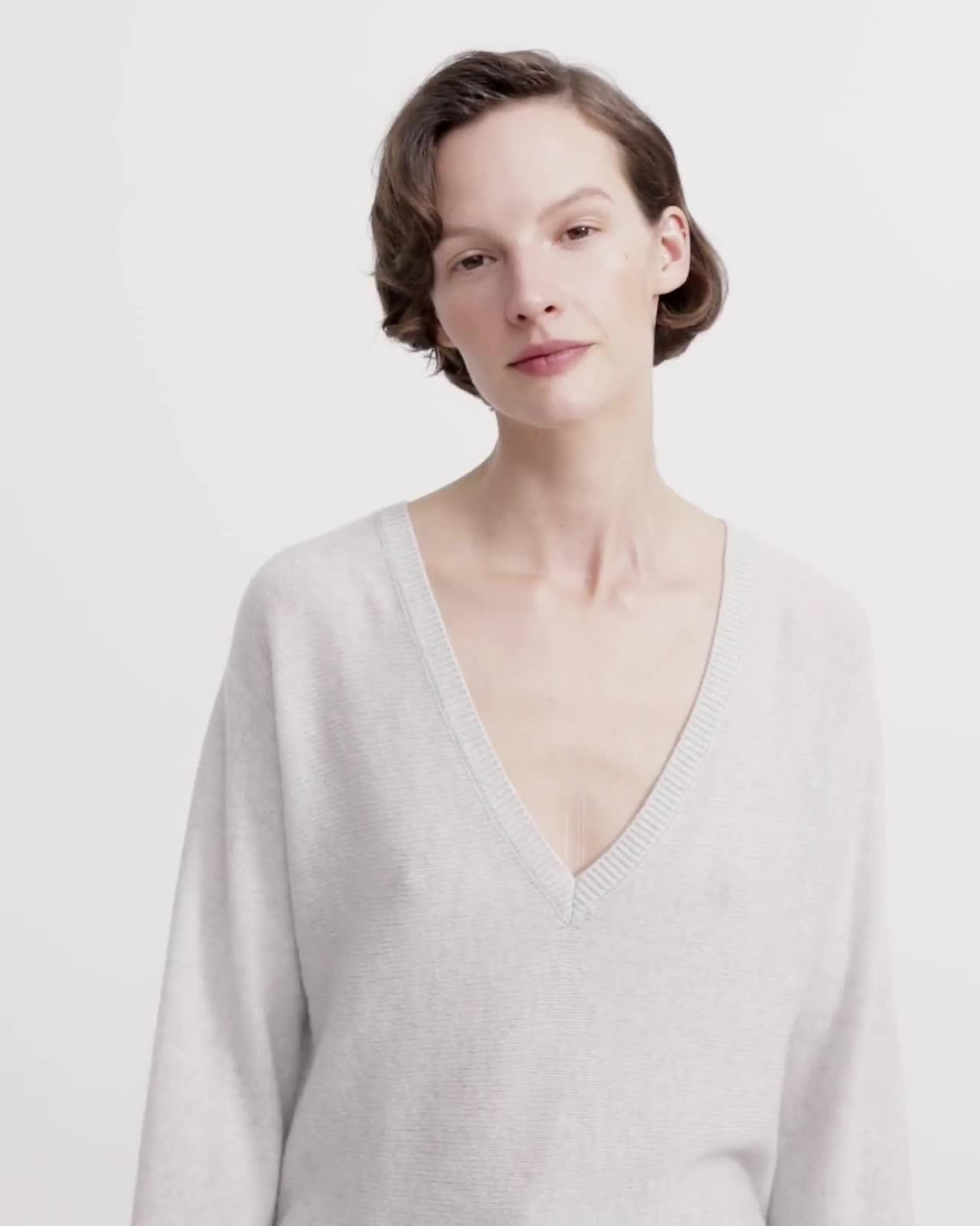 Cashmere Deep V Dolman