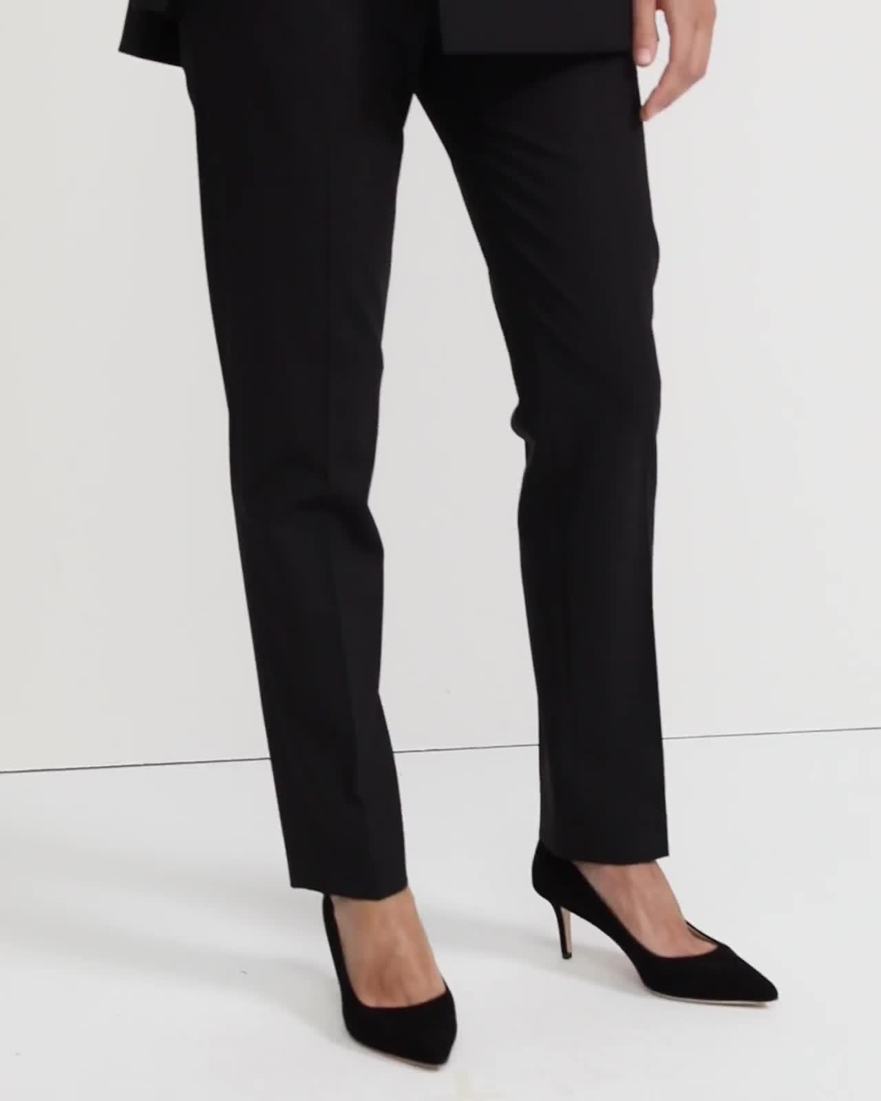 Treeca Full Length Pant in Good Wool