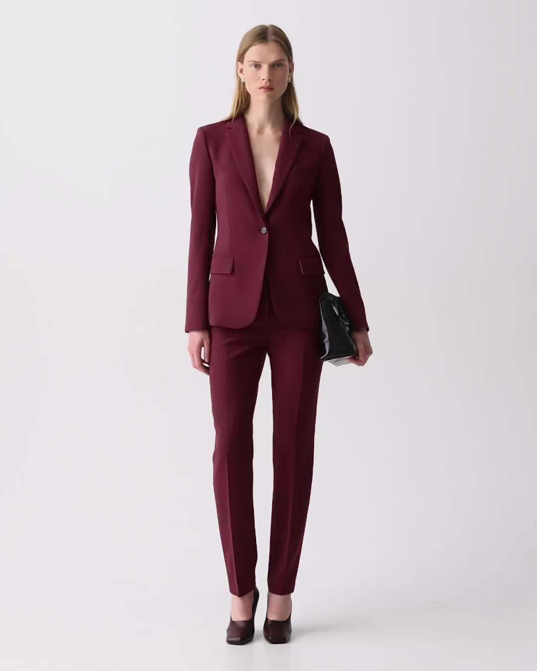 Admiral Crepe Staple Blazer | Theory