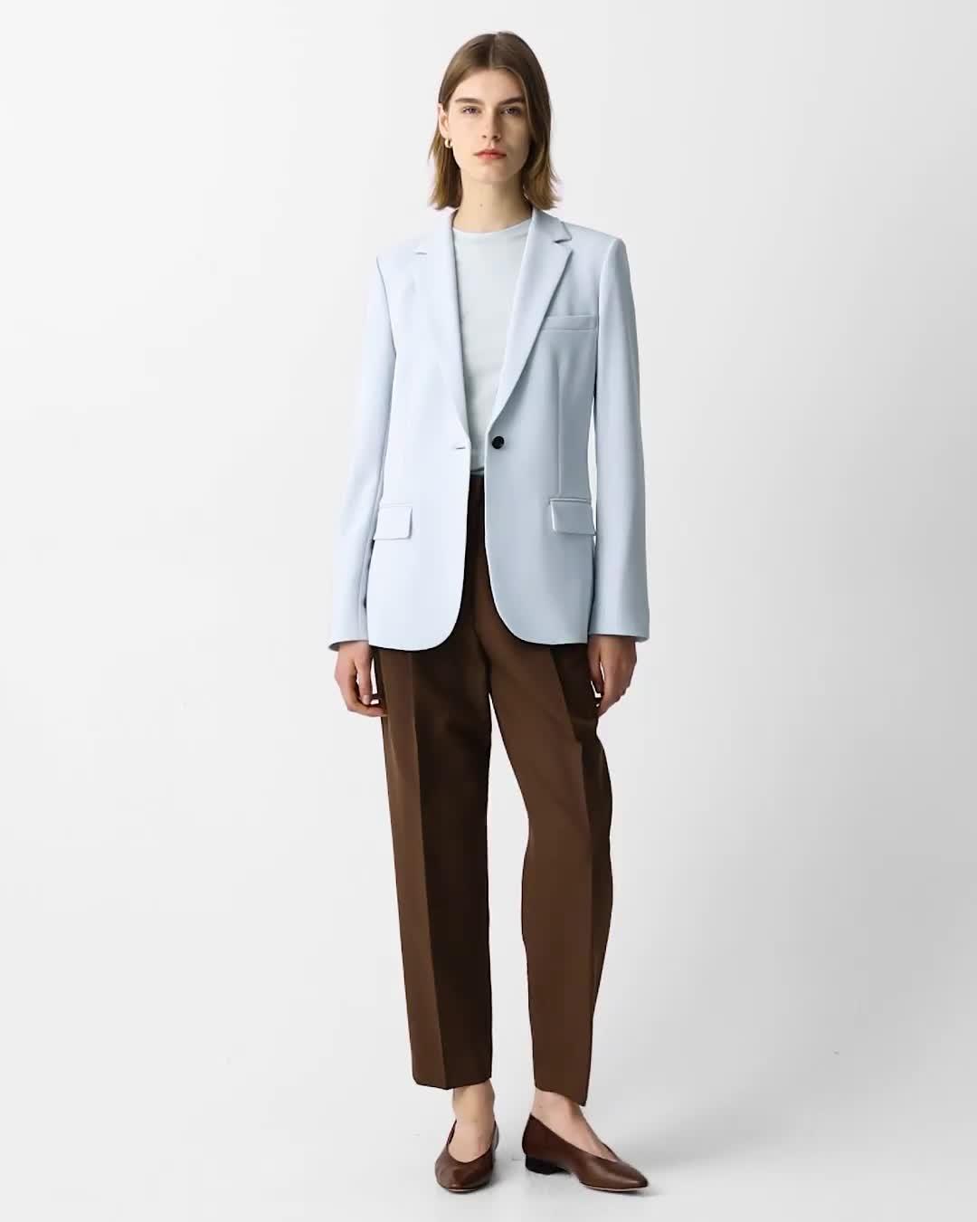 Staple Blazer in Admiral Crepe