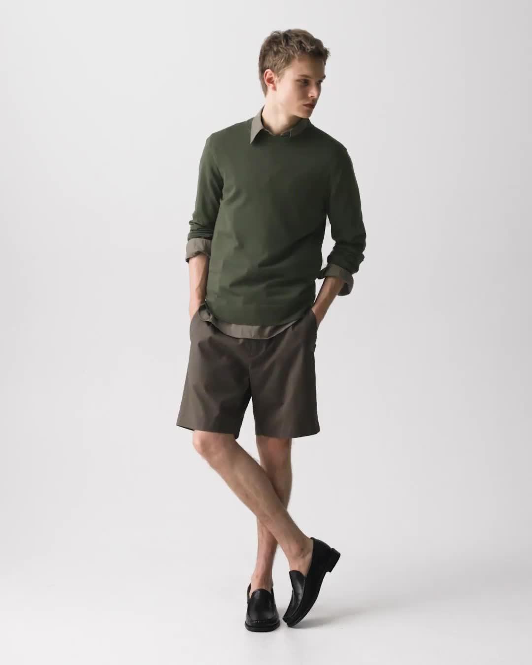 Crewneck Sweater in Regal Wool