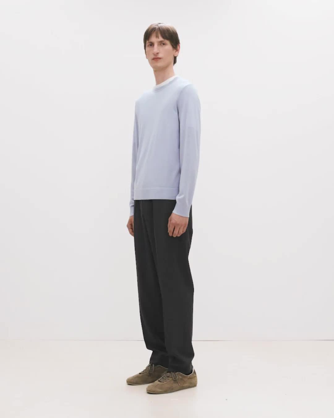 Crewneck Sweater in Regal Wool