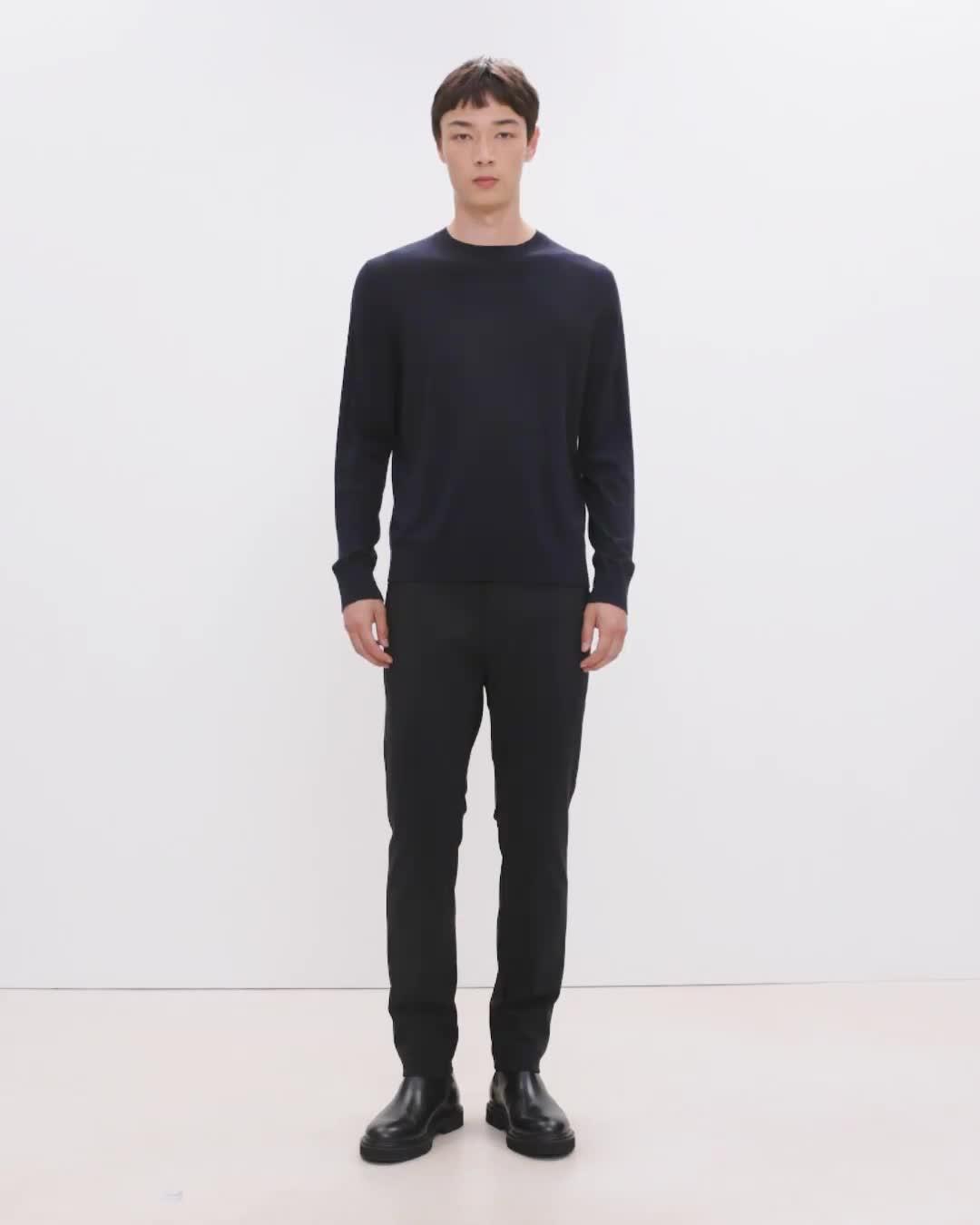 Crewneck Sweater in Regal Wool