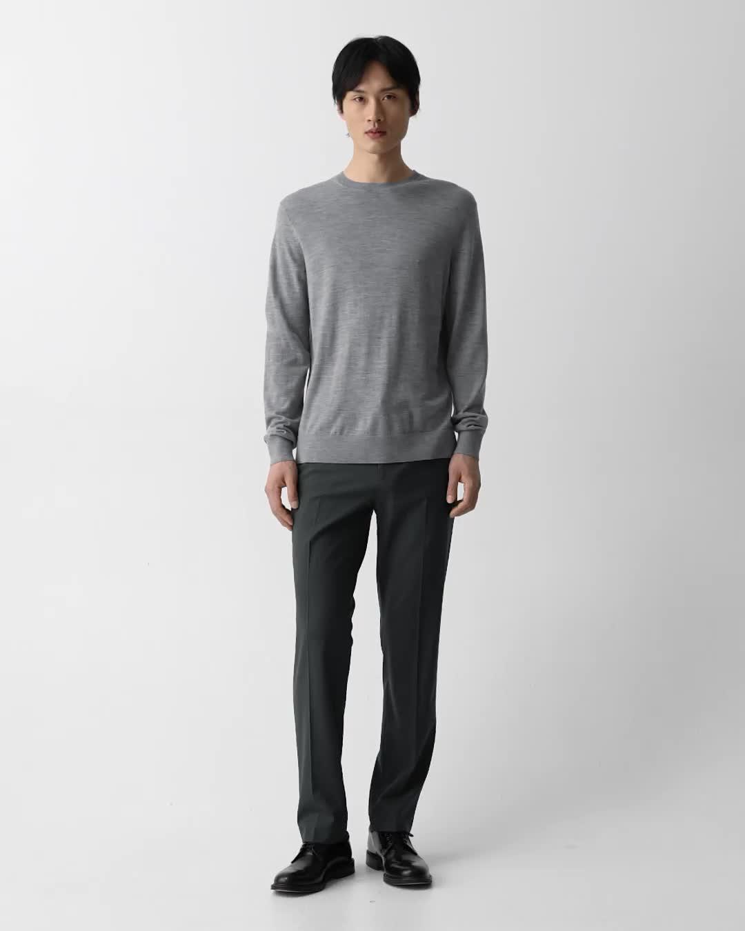 Crewneck Sweater in Regal Wool