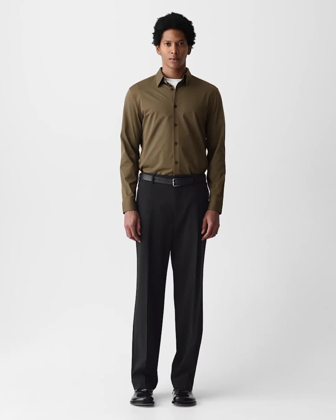 Performance Knit Tailored Shirt | Theory