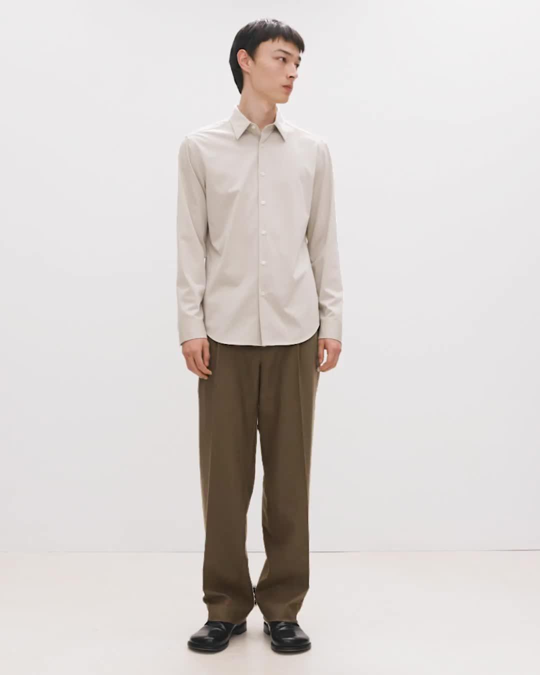 Sylvain Shirt in Structure Knit