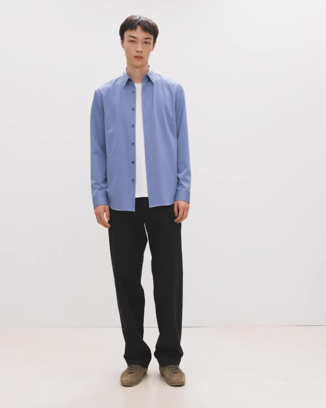 Sylvain Shirt in Structure Knit