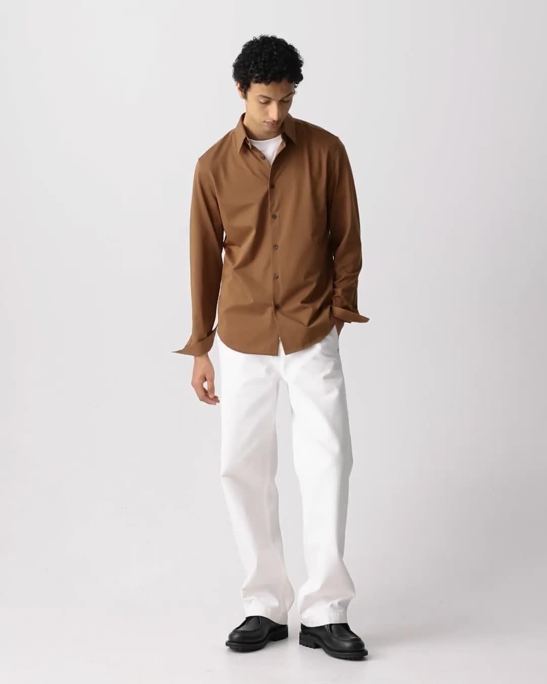 Performance Knit Tailored Shirt | Theory