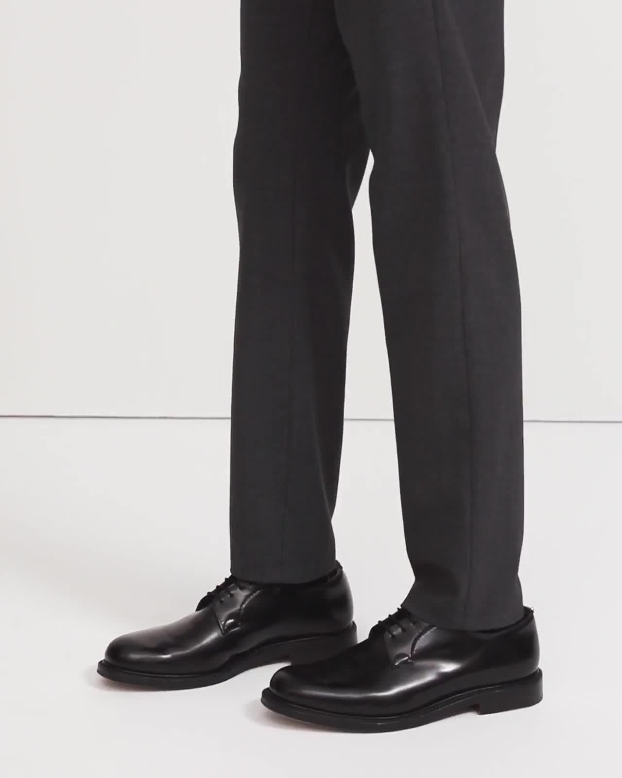 Zaine Pant in Stretch Wool Twill