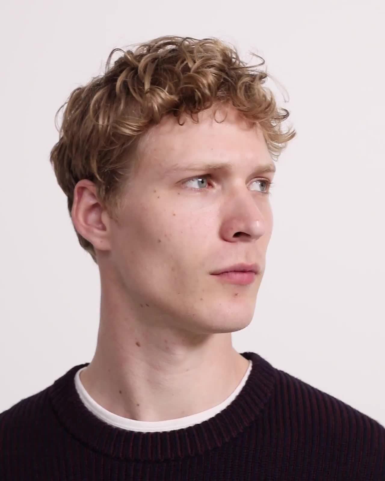 Merino Ribbed Crewneck Sweater