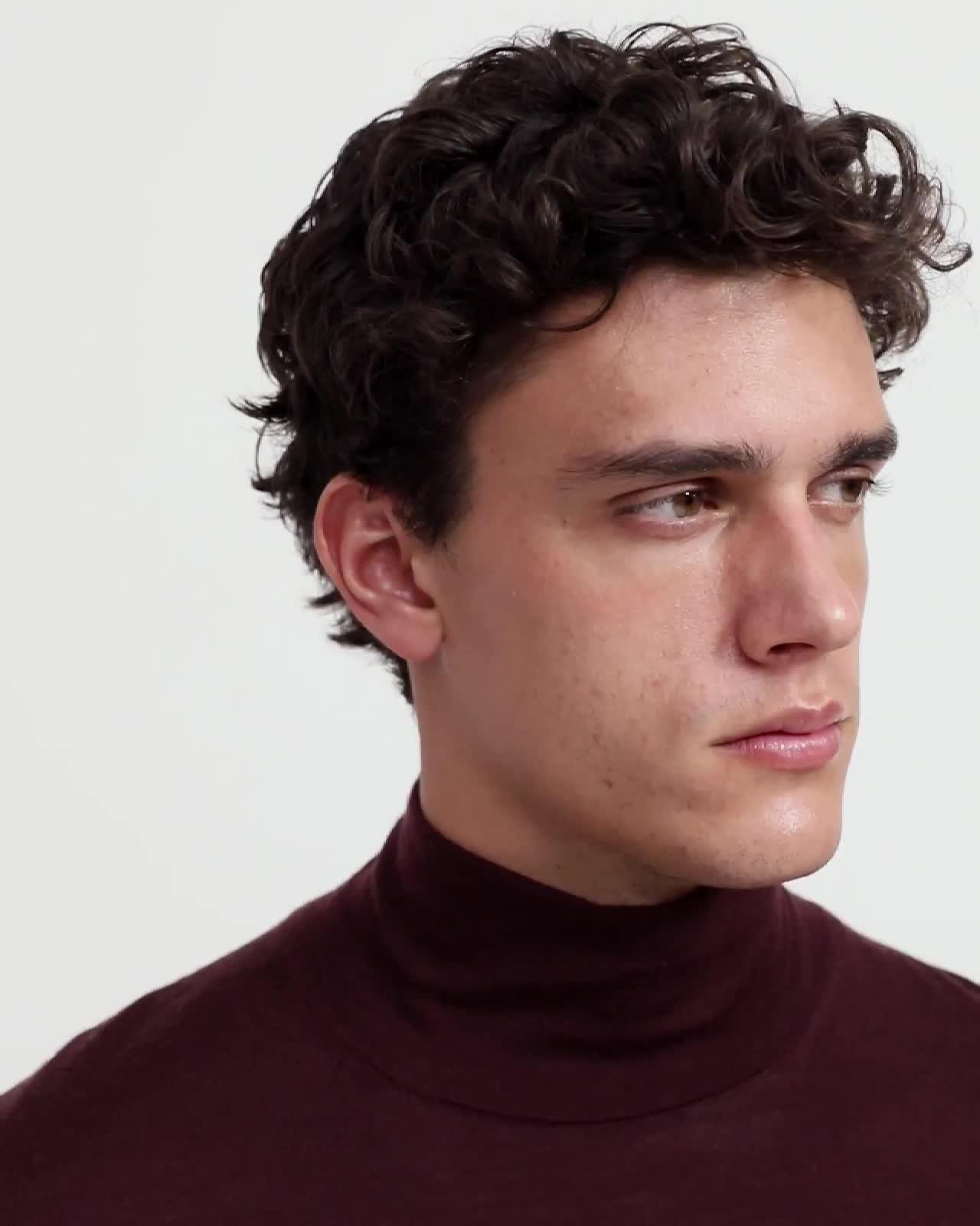 Turtleneck Sweater in Regal Wool