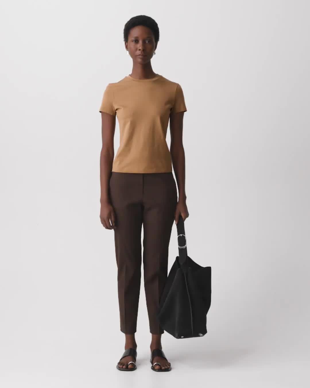 Treeca Pull-On Trousers in Good Linen