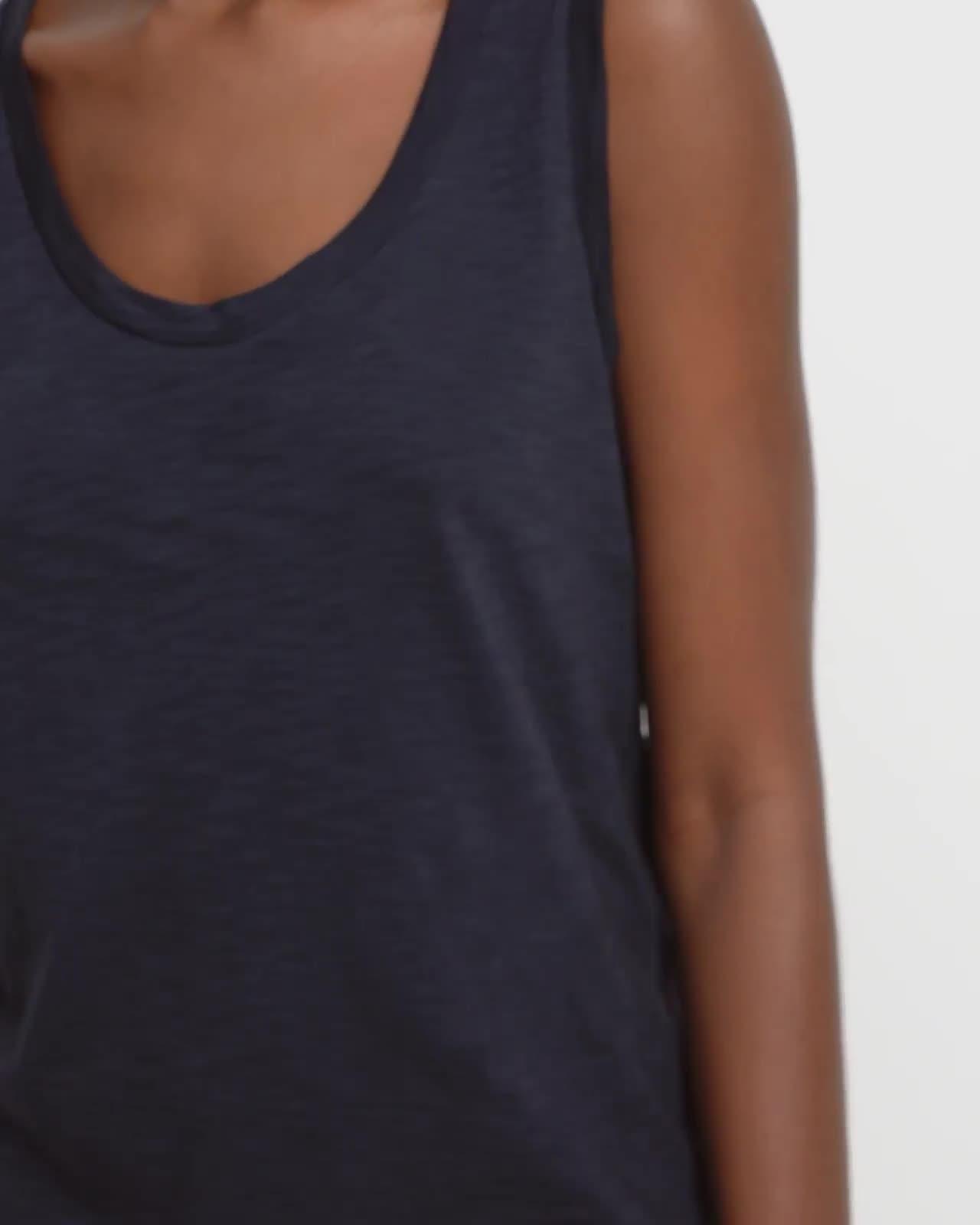 Easy Tank Top in Organic Slub Cotton
