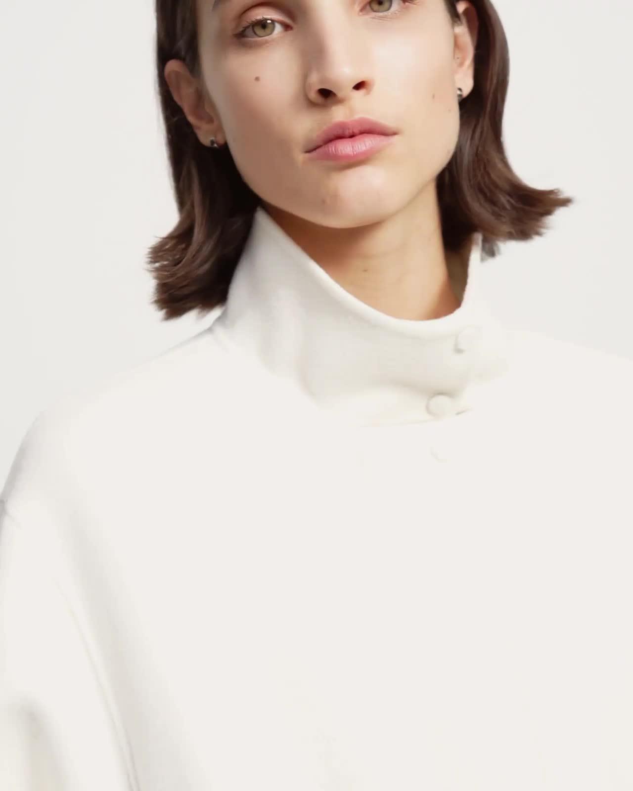 Utility Coat in Double-Face Wool-Cashmere