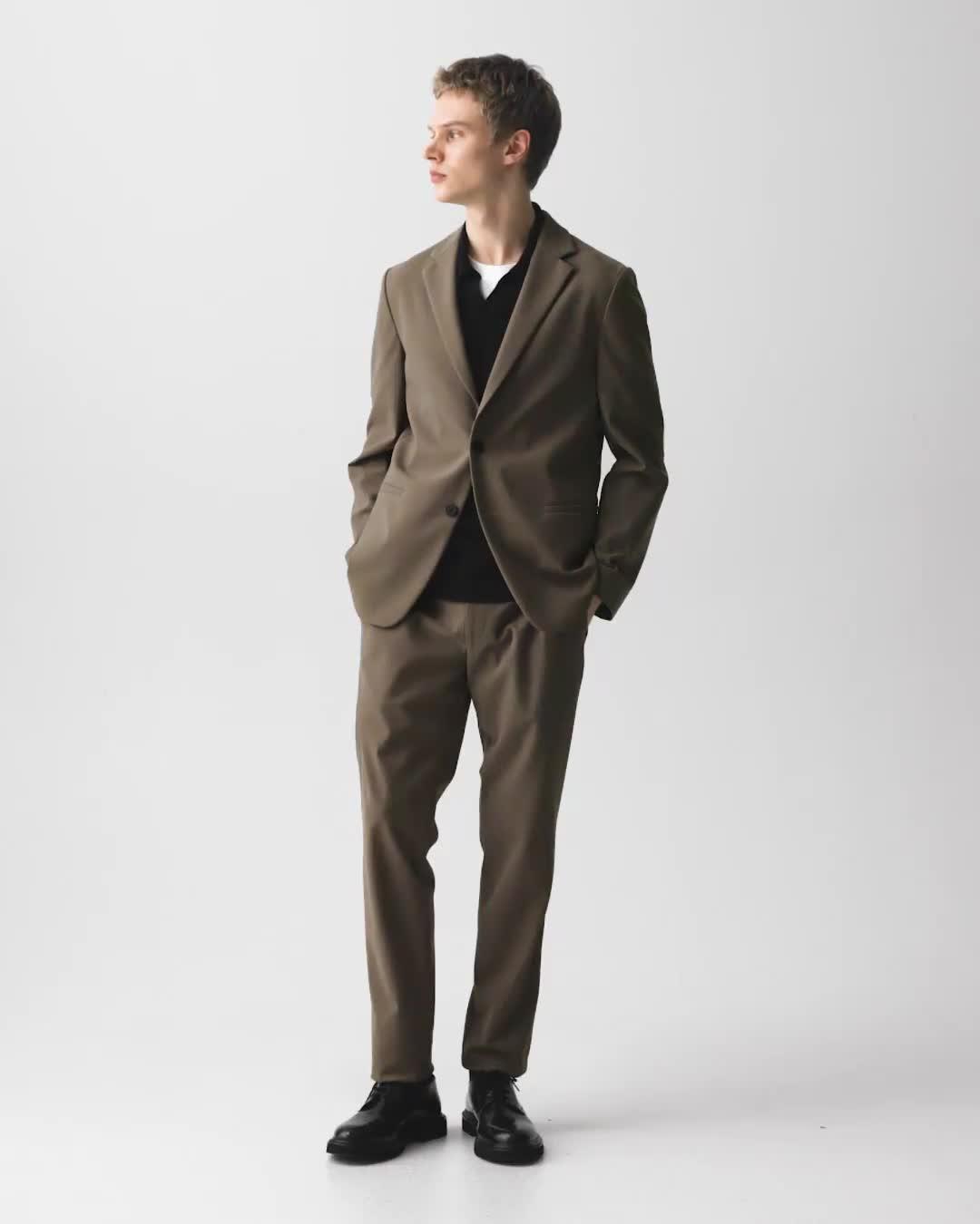 Clinton Blazer in Precision Ponte