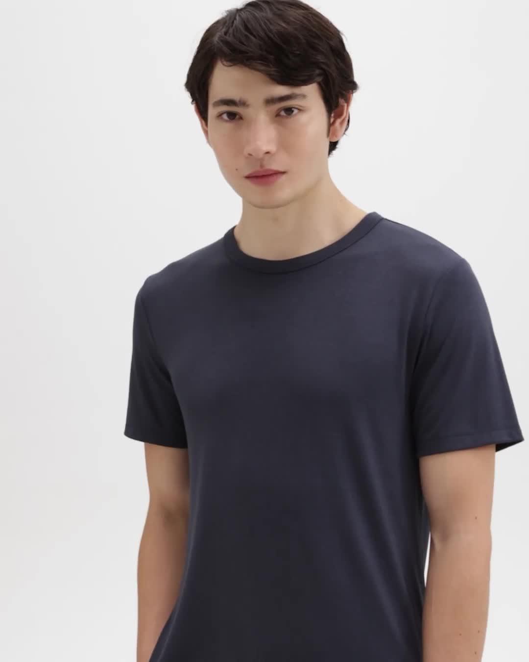 Essential Tee in Anemone Modal Jersey