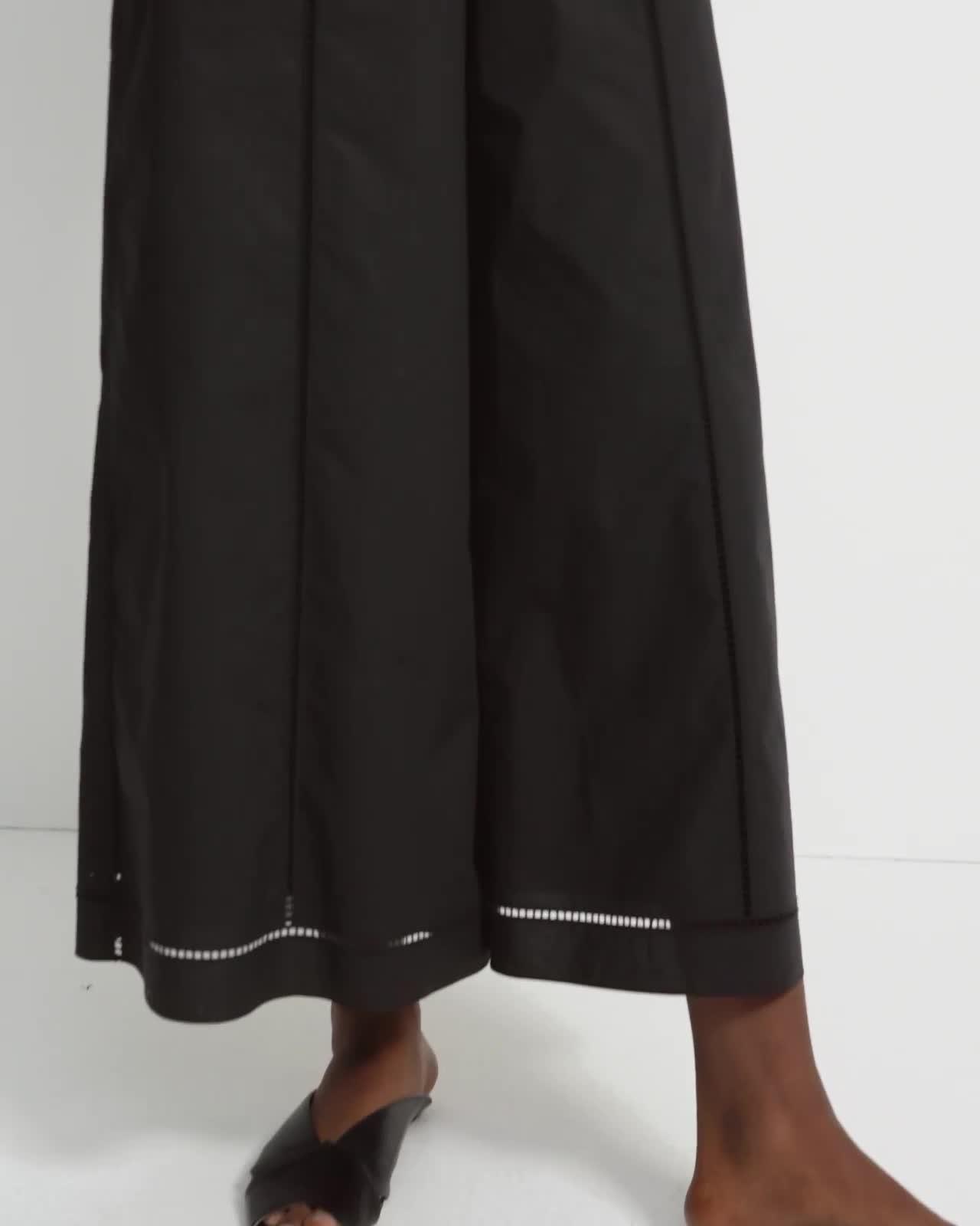 Culotte in Eyelet Cotton