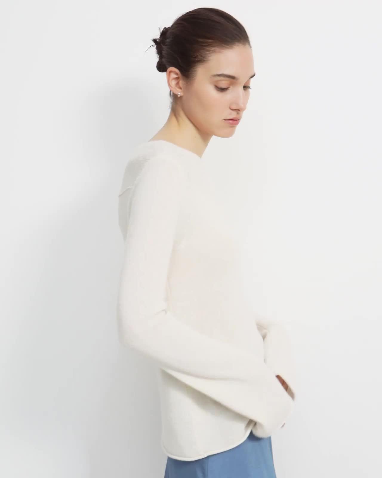 Theory off shoulder on sale sweater