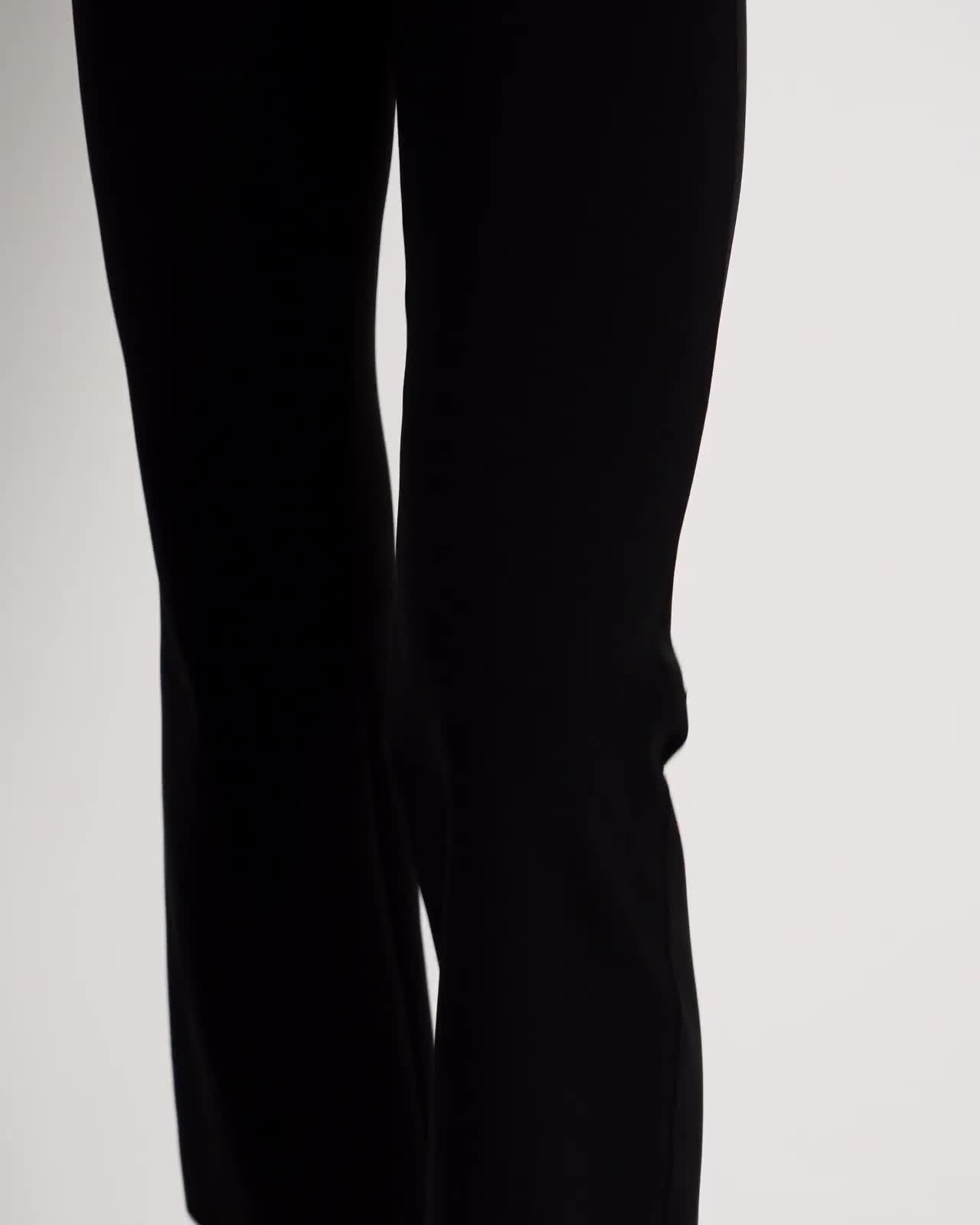 Black Scuba Kick Pant | Theory