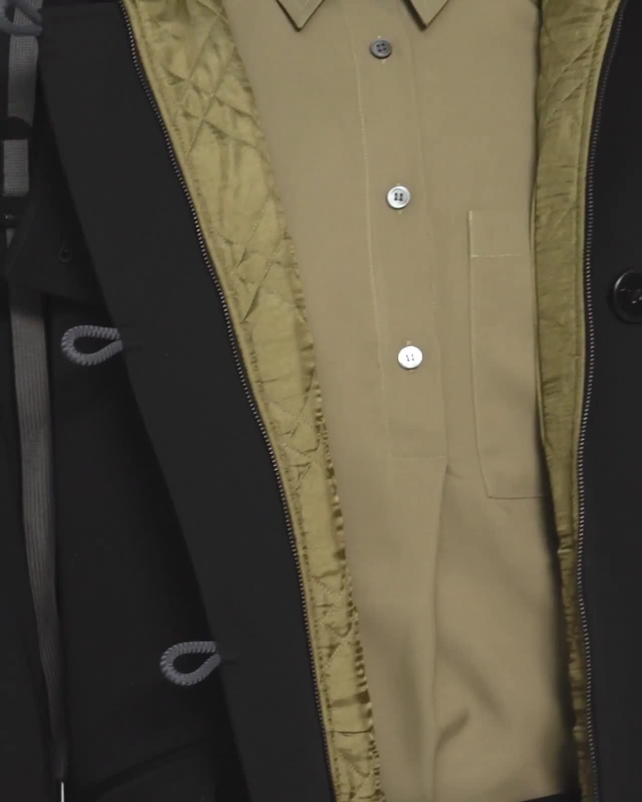 Baumwollparka mit Kapuze