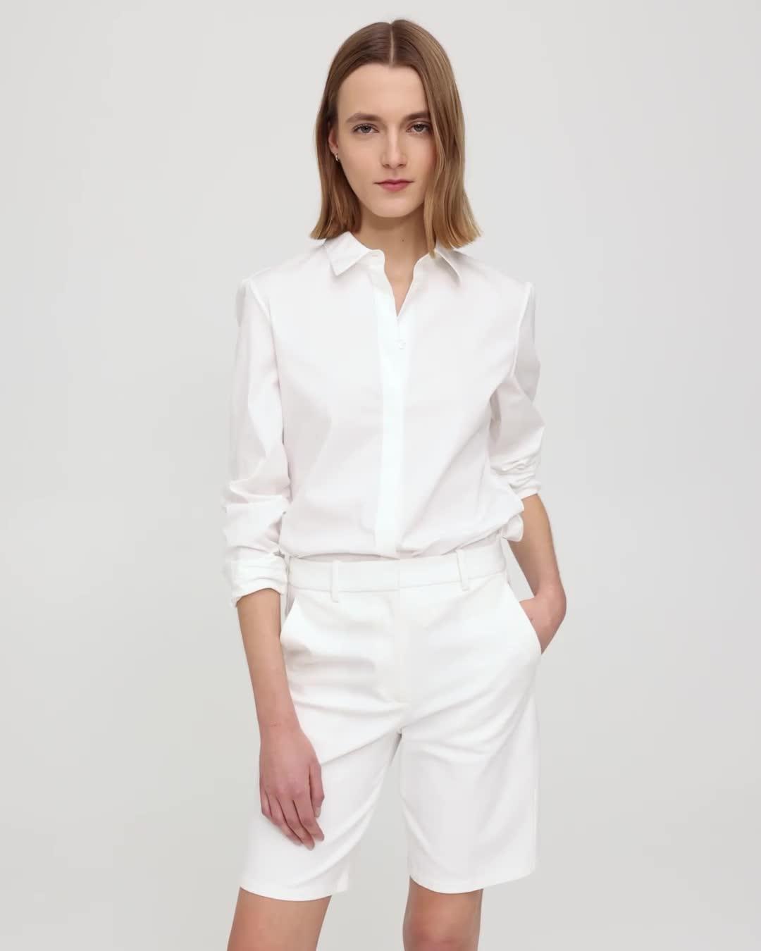 ショートパンツ Theory Cotton shorts Theory Cotton Blend Shorts | Shopbop